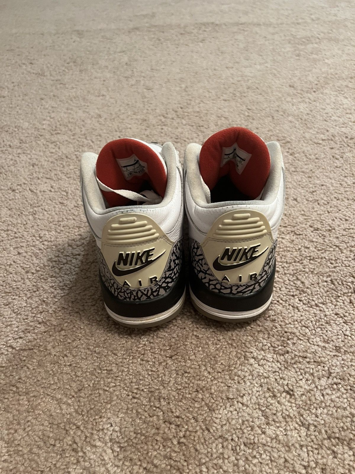 Jordan Brand Air Jordan 3 Retro White Cement ‘88 Dunk Contest (2013) Size US 8 / EU 41 - 4 Thumbnail