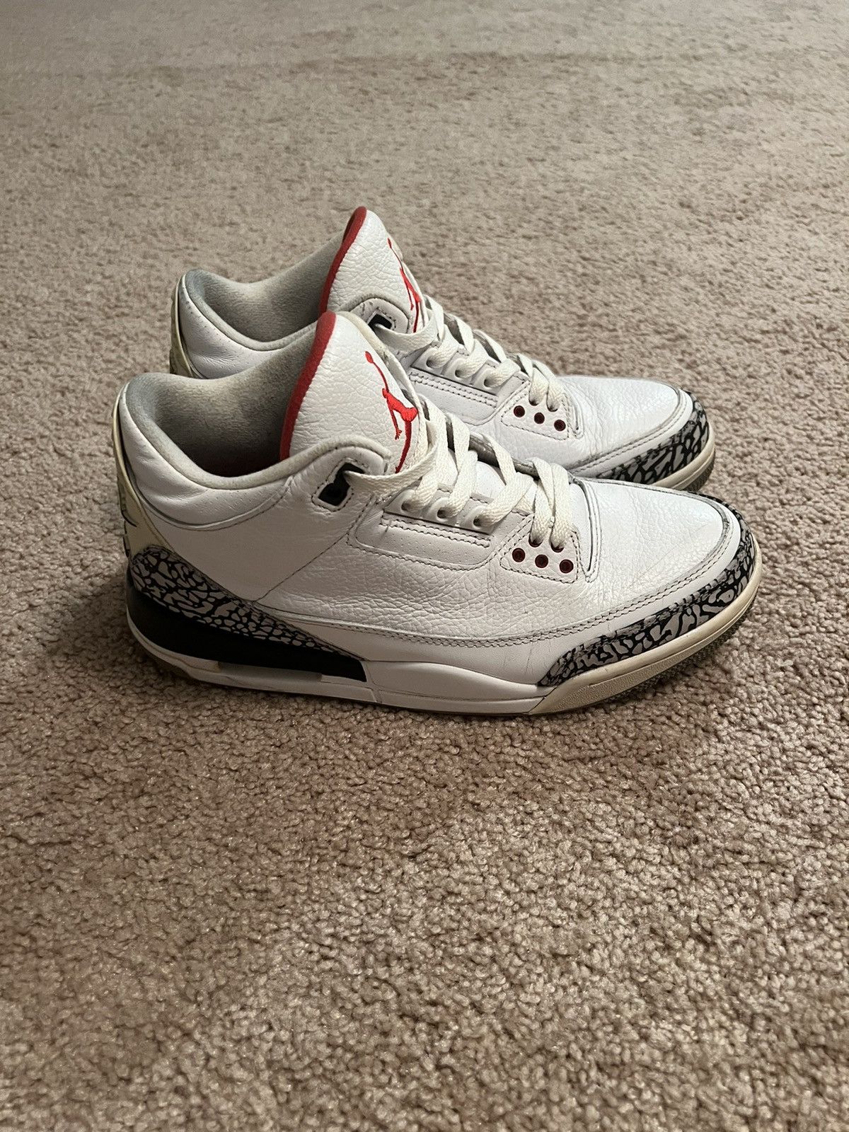 Jordan Brand Air Jordan 3 Retro White Cement ‘88 Dunk Contest (2013) Size US 8 / EU 41 - 5 Thumbnail