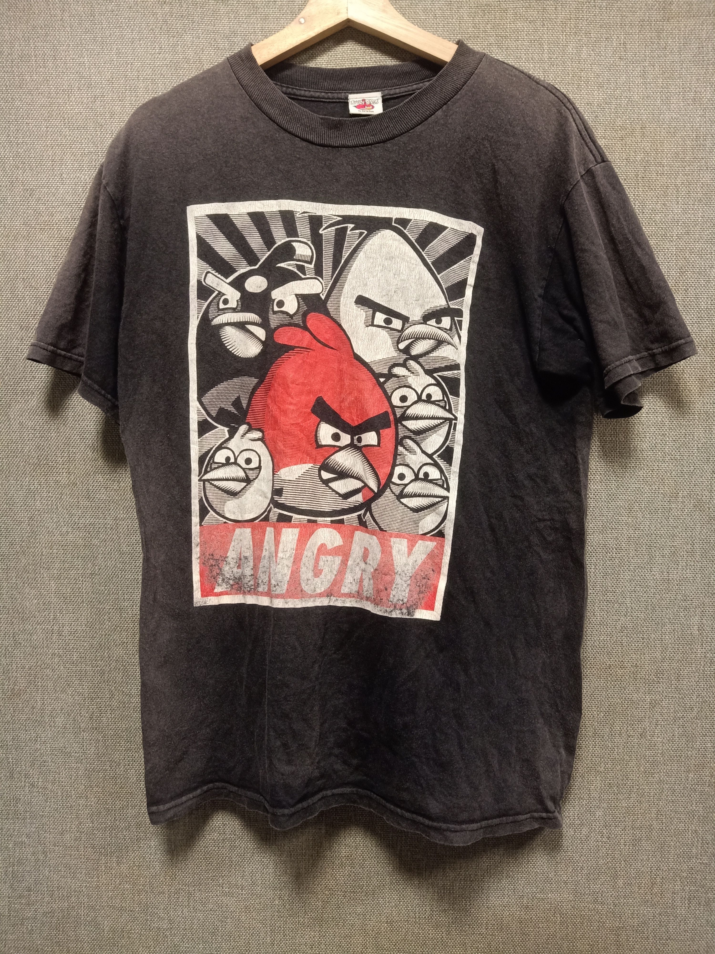 Other vintage y2k t shirt angry birds Size US M / EU 48-50 / 2 - 1 Thumbnail