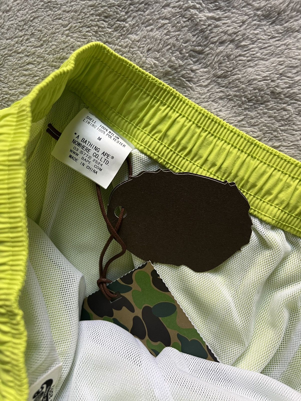 Bape BAPE SWIM TRUNKS Size US 30 / EU 46 - 10 Thumbnail
