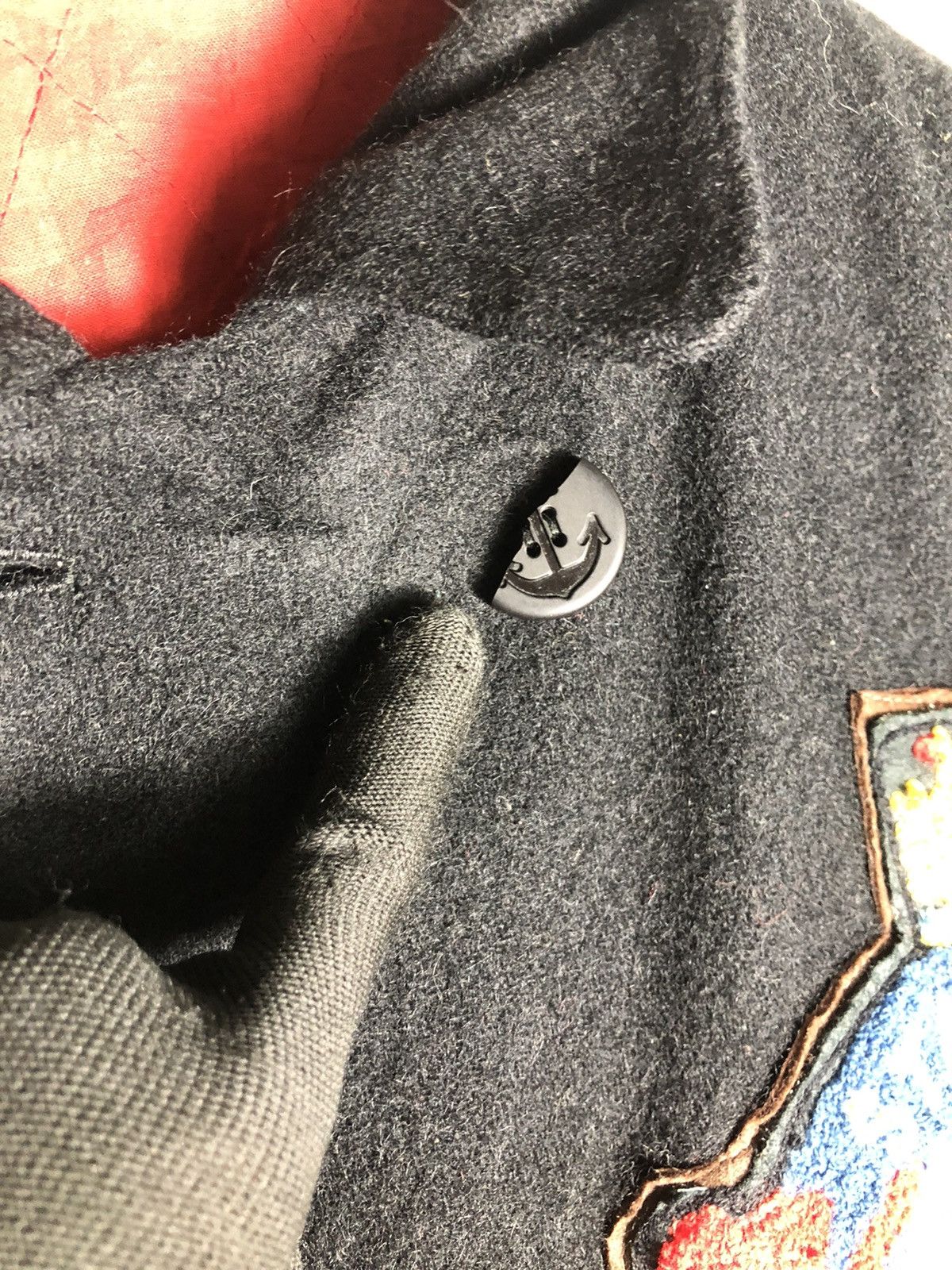 If Six Was Nine Vintage 90s Kearny house Stateleass Aviator wool jacket Size US L / EU 52-54 / 3 - 11 Thumbnail