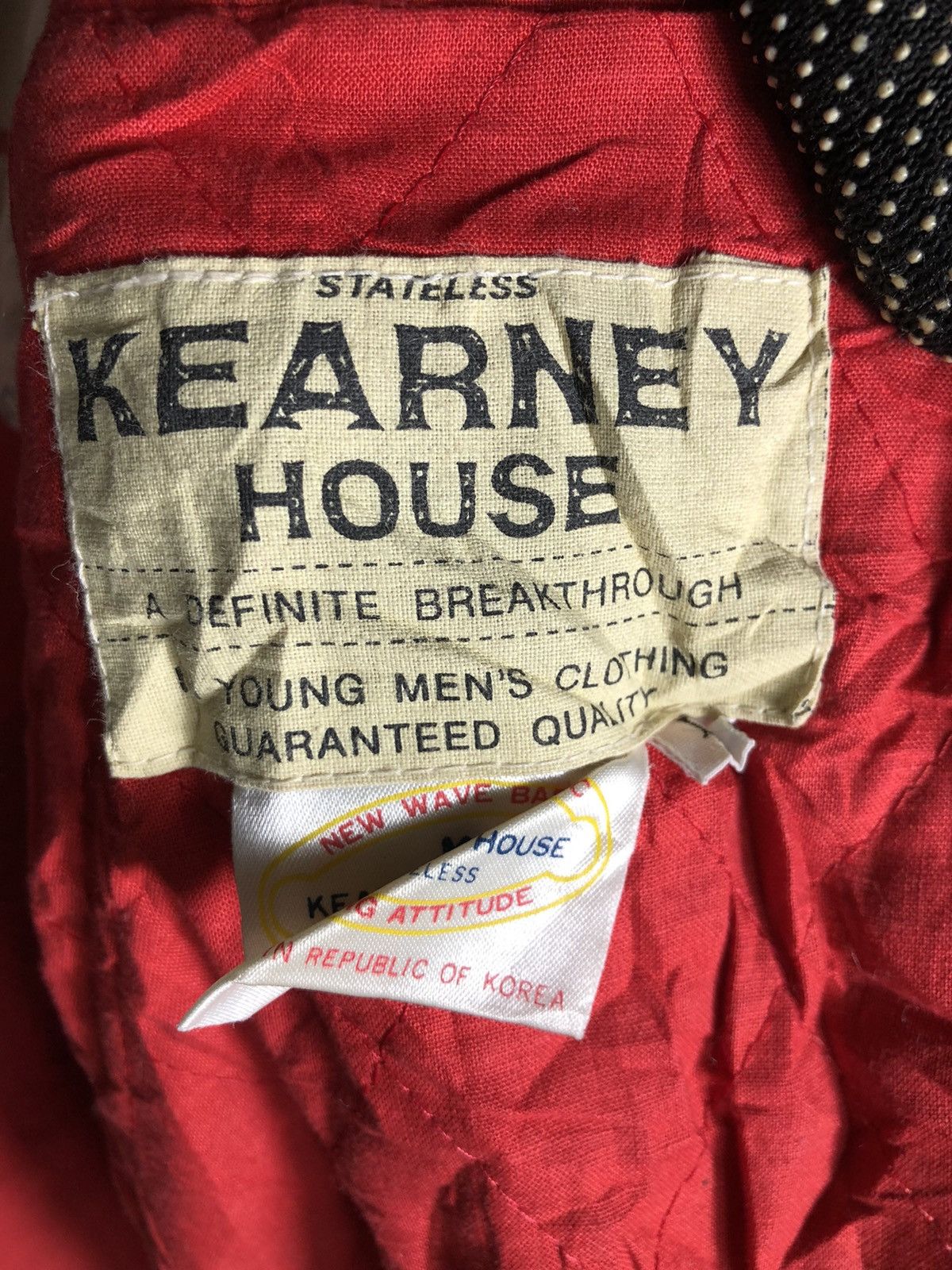 If Six Was Nine Vintage 90s Kearny house Stateleass Aviator wool jacket Size US L / EU 52-54 / 3 - 9 Thumbnail