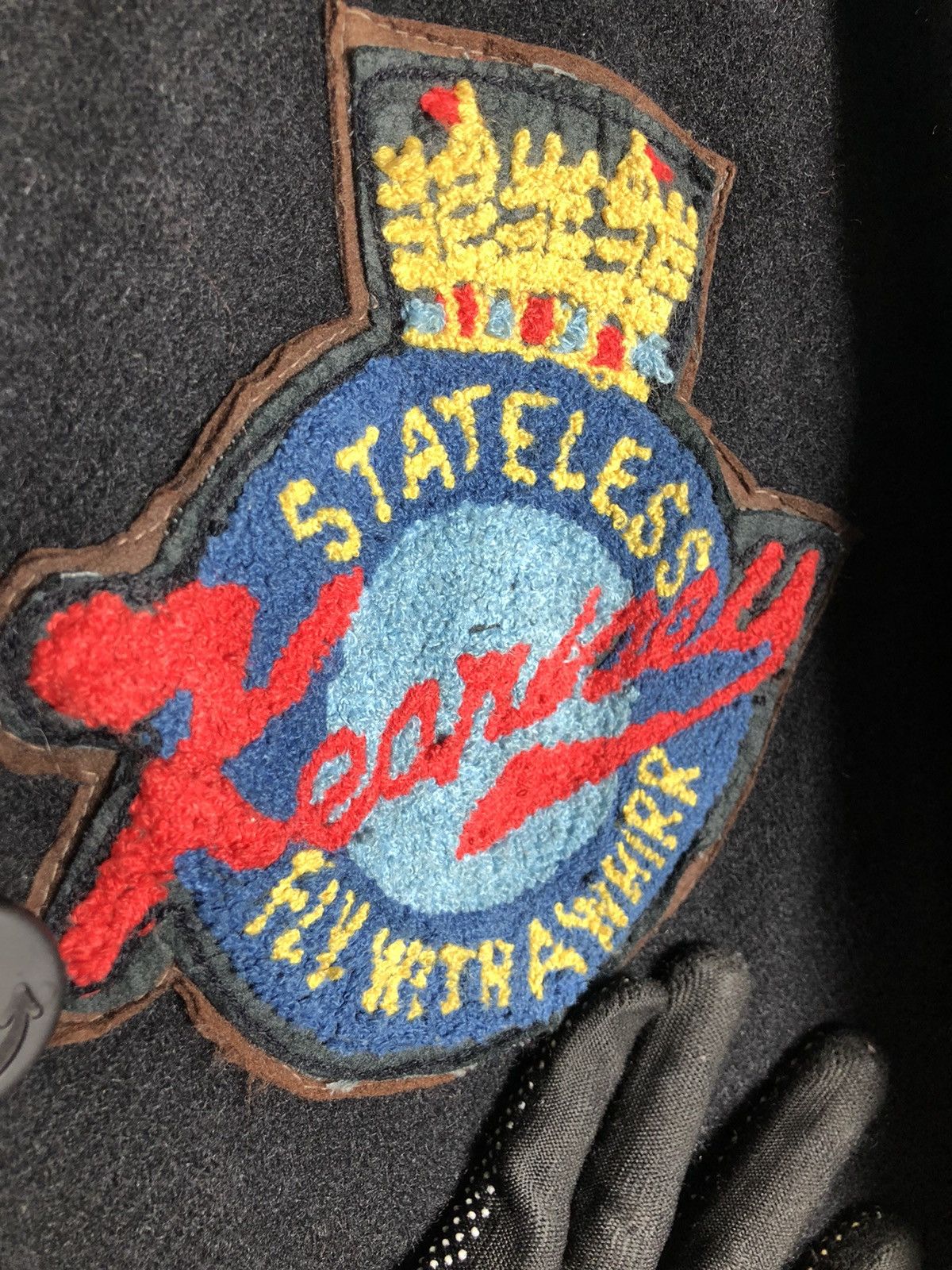 If Six Was Nine Vintage 90s Kearny house Stateleass Aviator wool jacket Size US L / EU 52-54 / 3 - 6 Thumbnail