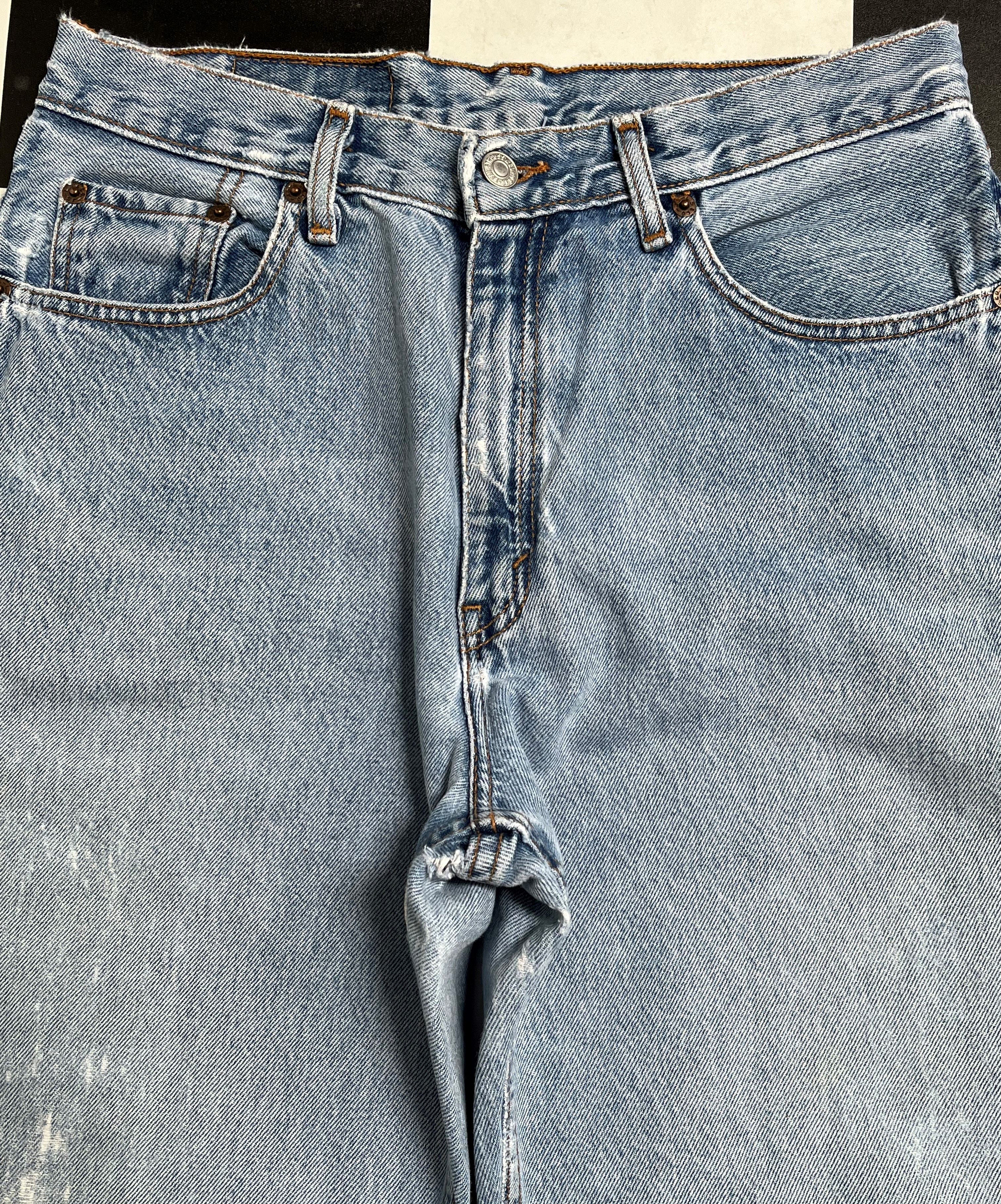 Levi's × Vintage Vintage 90s Levi's 560 Faded Distressed Denim Jeans L80 Size US 30 / EU 46 - 3 Thumbnail