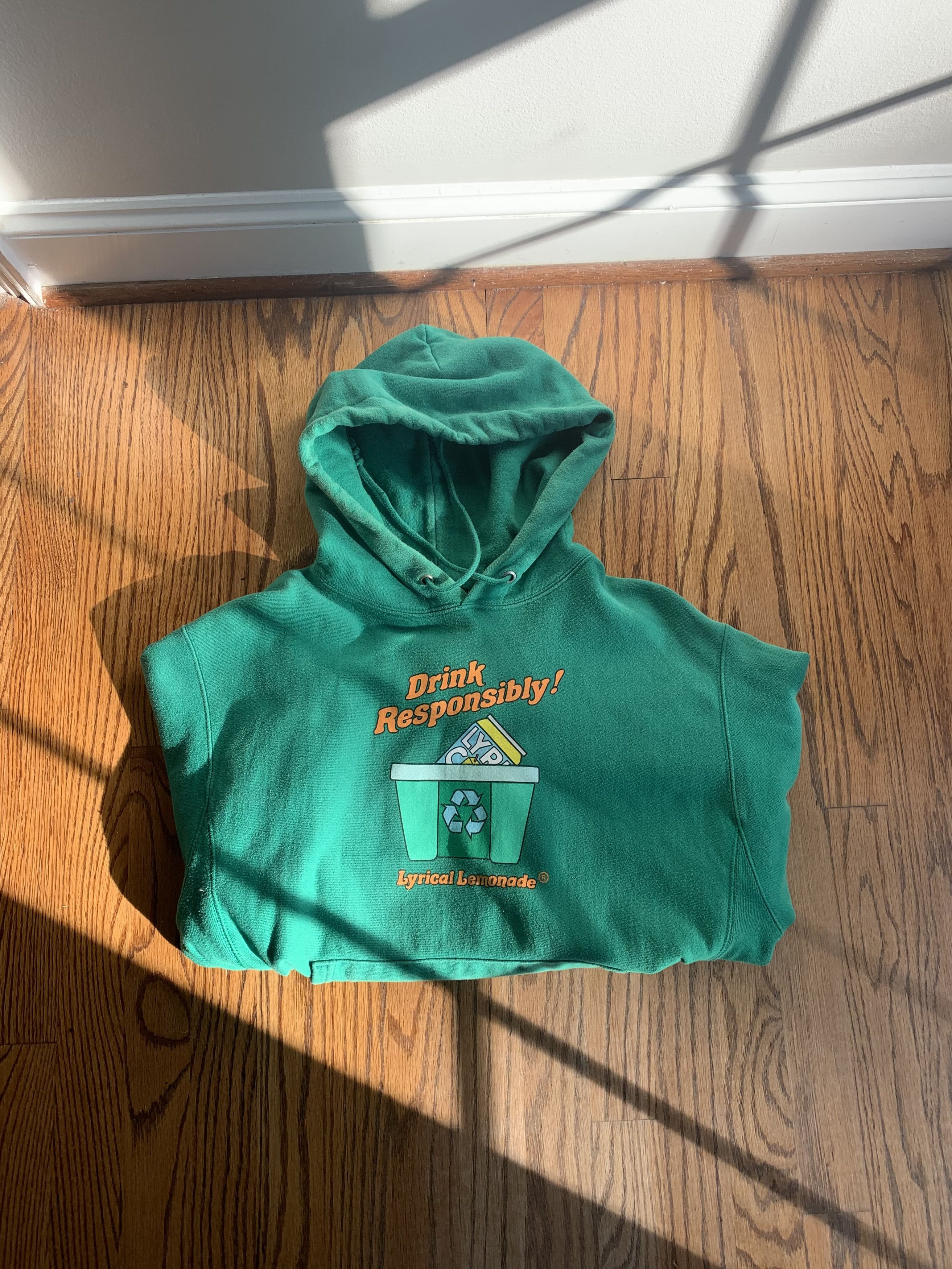 Lyrical lemonade green hoodie hotsell