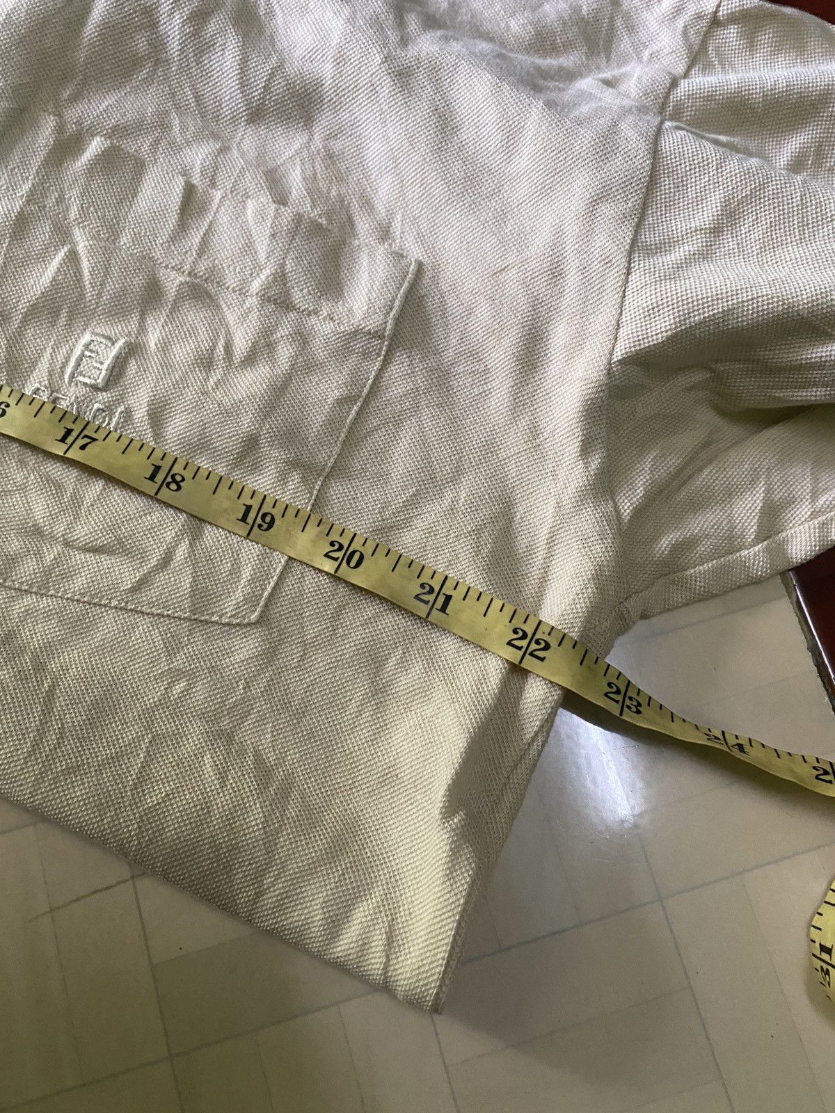 Fendi VINTAGE FENDI LOGO BUTTON DOWN Size US L / EU 52-54 / 3 - 6 Thumbnail