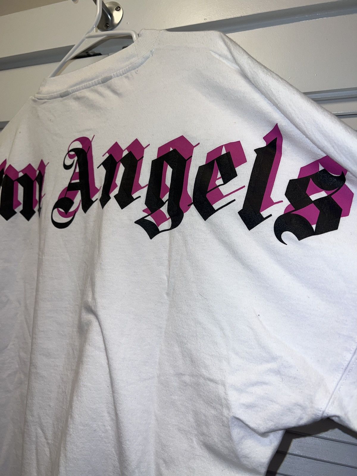 Palm Angels PALM ANGELS DOUBLED LOGO T-SHIRT SZM Size US M / EU 48-50 / 2 - 5 Thumbnail