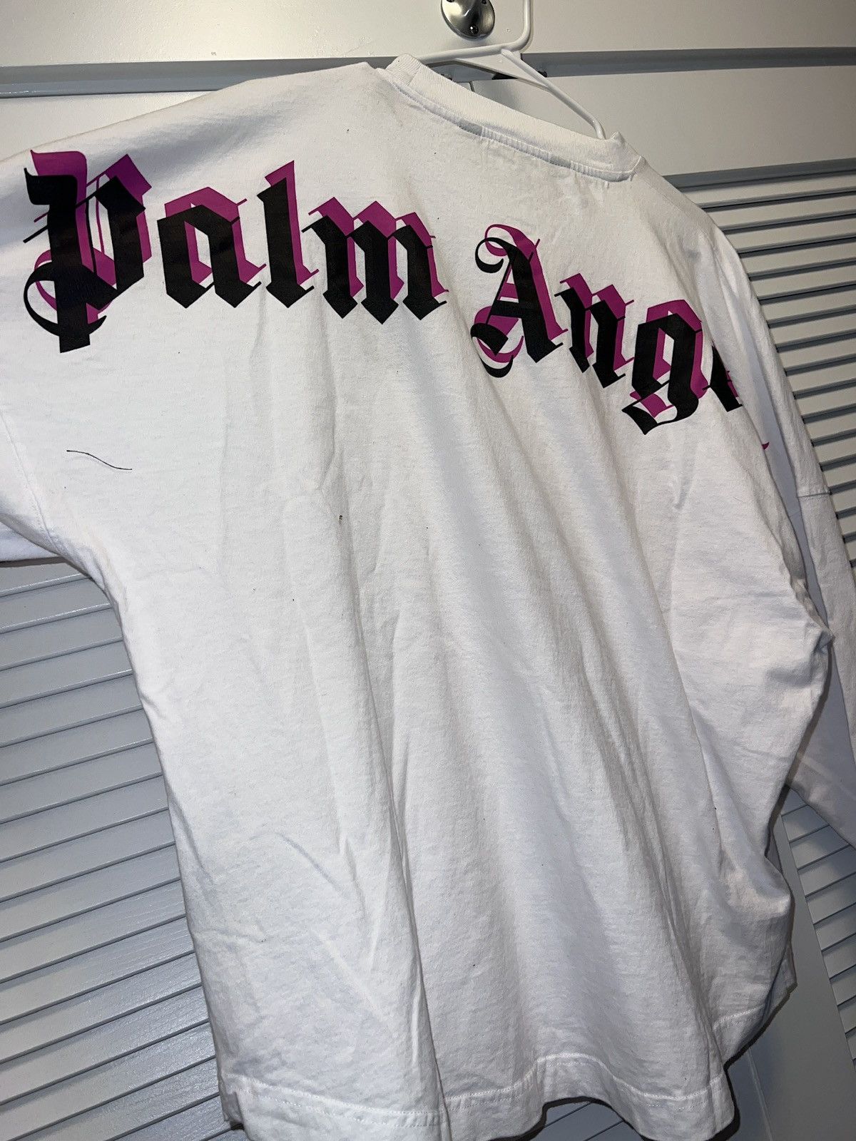 Palm Angels PALM ANGELS DOUBLED LOGO T-SHIRT SZM Size US M / EU 48-50 / 2 - 4 Thumbnail