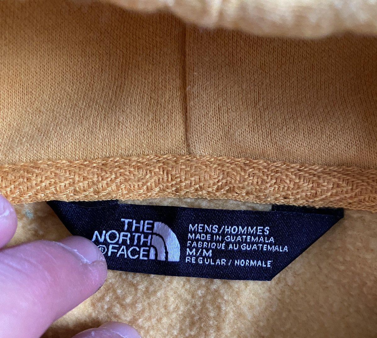 The North Face The North Face Yellow Hoodie Sweatshirt Size US M / EU 48-50 / 2 - 8 Thumbnail