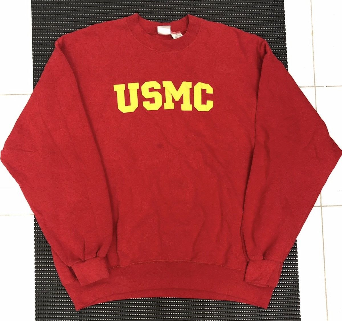 Vintage 🔥Vintage USMC Sweatshirt Made in USA Size US XL / EU 56 / 4 - 1 Thumbnail