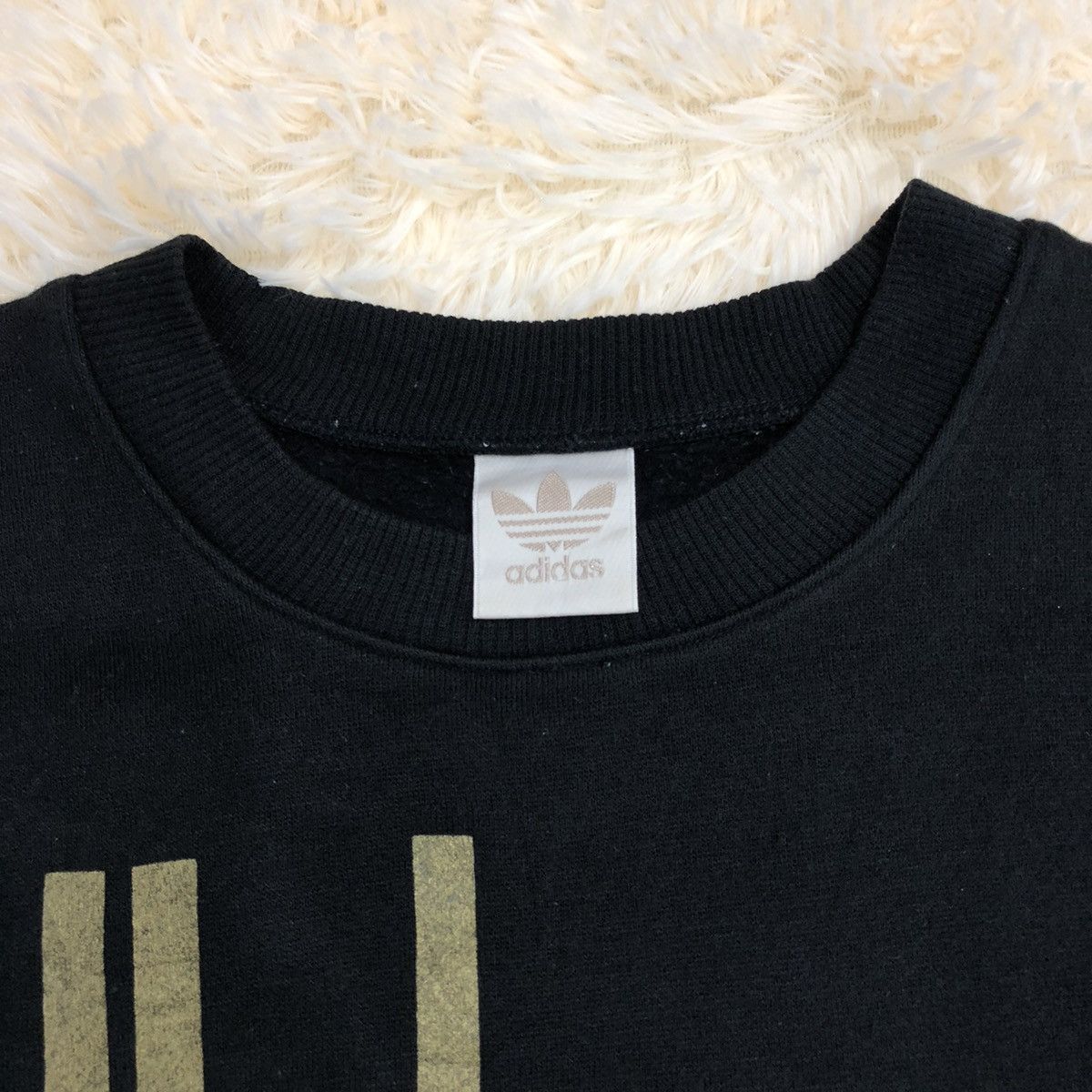 Adidas Vintage Adidas Sweatshirt Big Print Big Logo Size US L / EU 52-54 / 3 - 7 Thumbnail