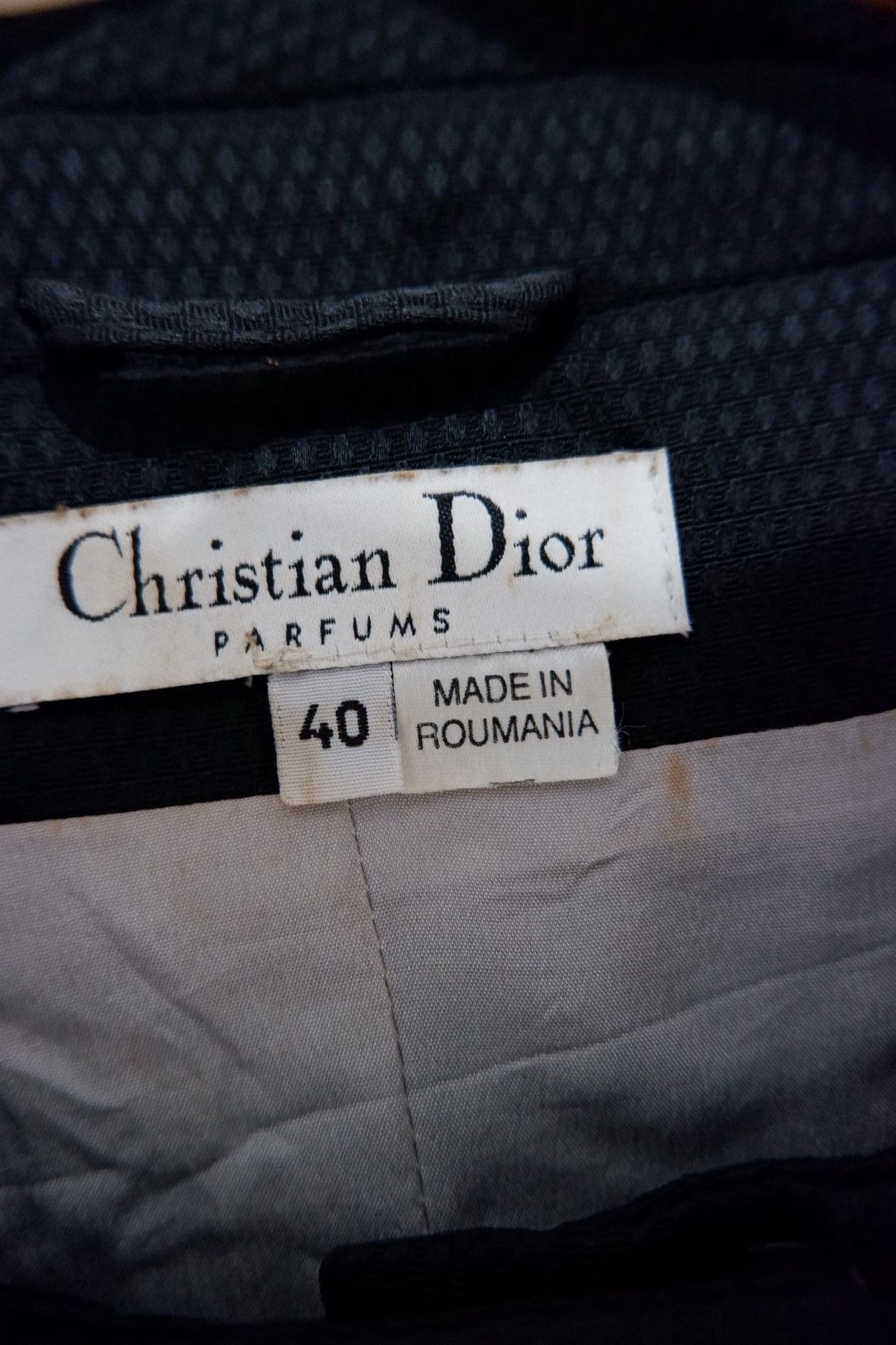 Christian Dior Monsieur Christian Dior Parfums Blazer Jacket Size S / US 4 / IT 40 - 8 Thumbnail