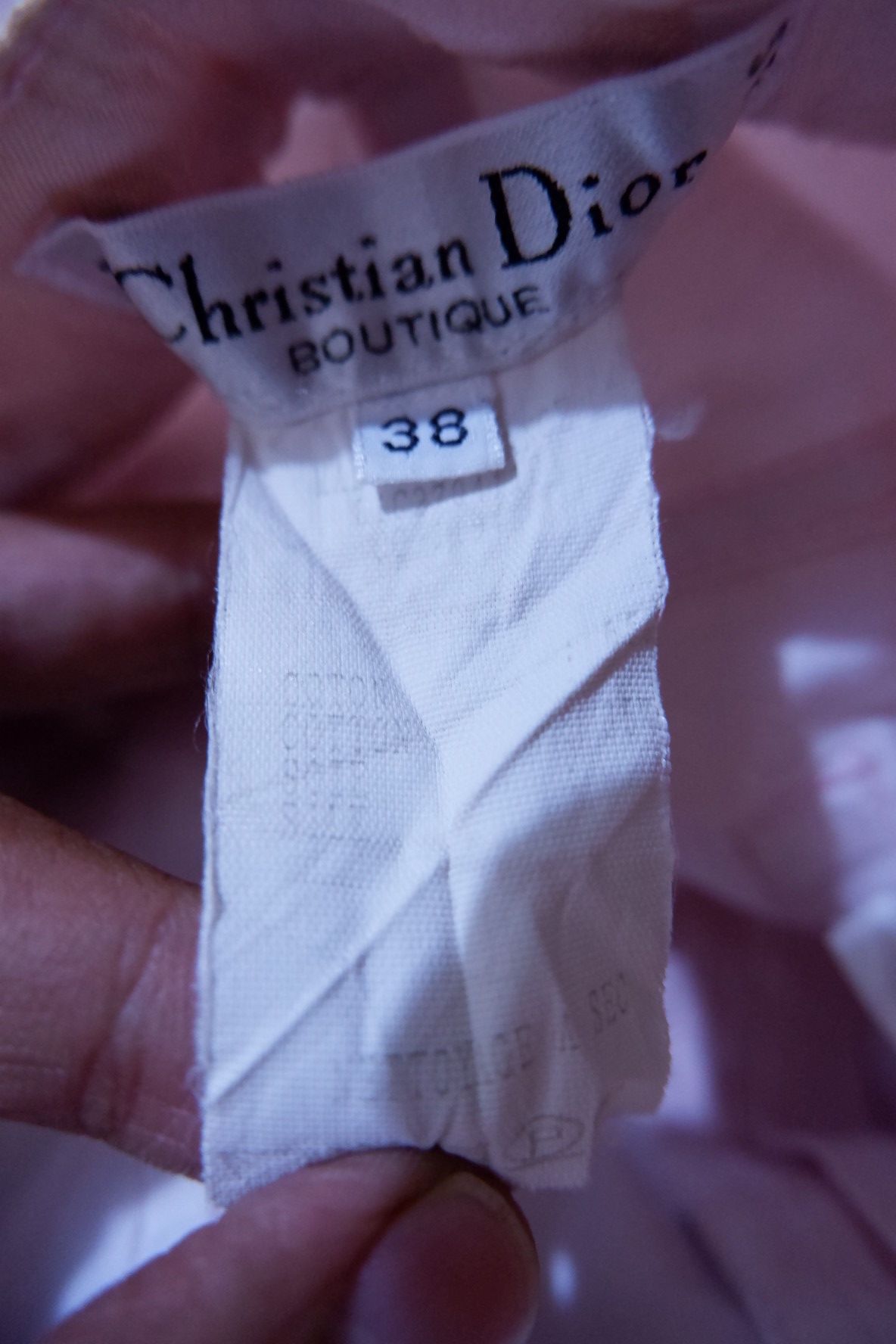 Christian Dior Monsieur Christian Dior Boutique Cropped Pants Size 26" / US 2 / IT 38 - 8 Thumbnail