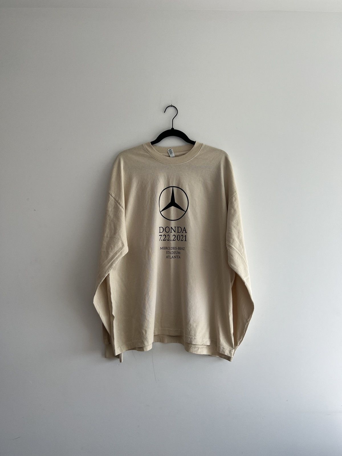 T-shirt Kanye West DONDA Listening Event Mercedes-Benz Taille XL - Neuf Sans étiquettes, édition Limitée