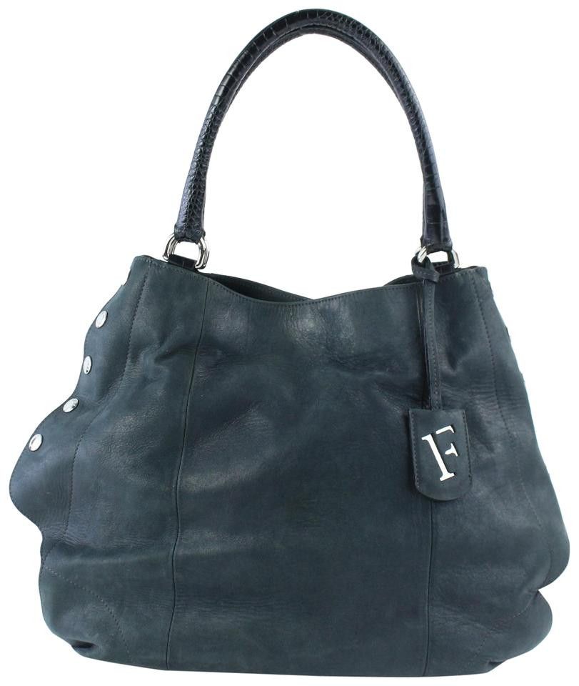 Furla Studded Hobo Tote 12mz0731