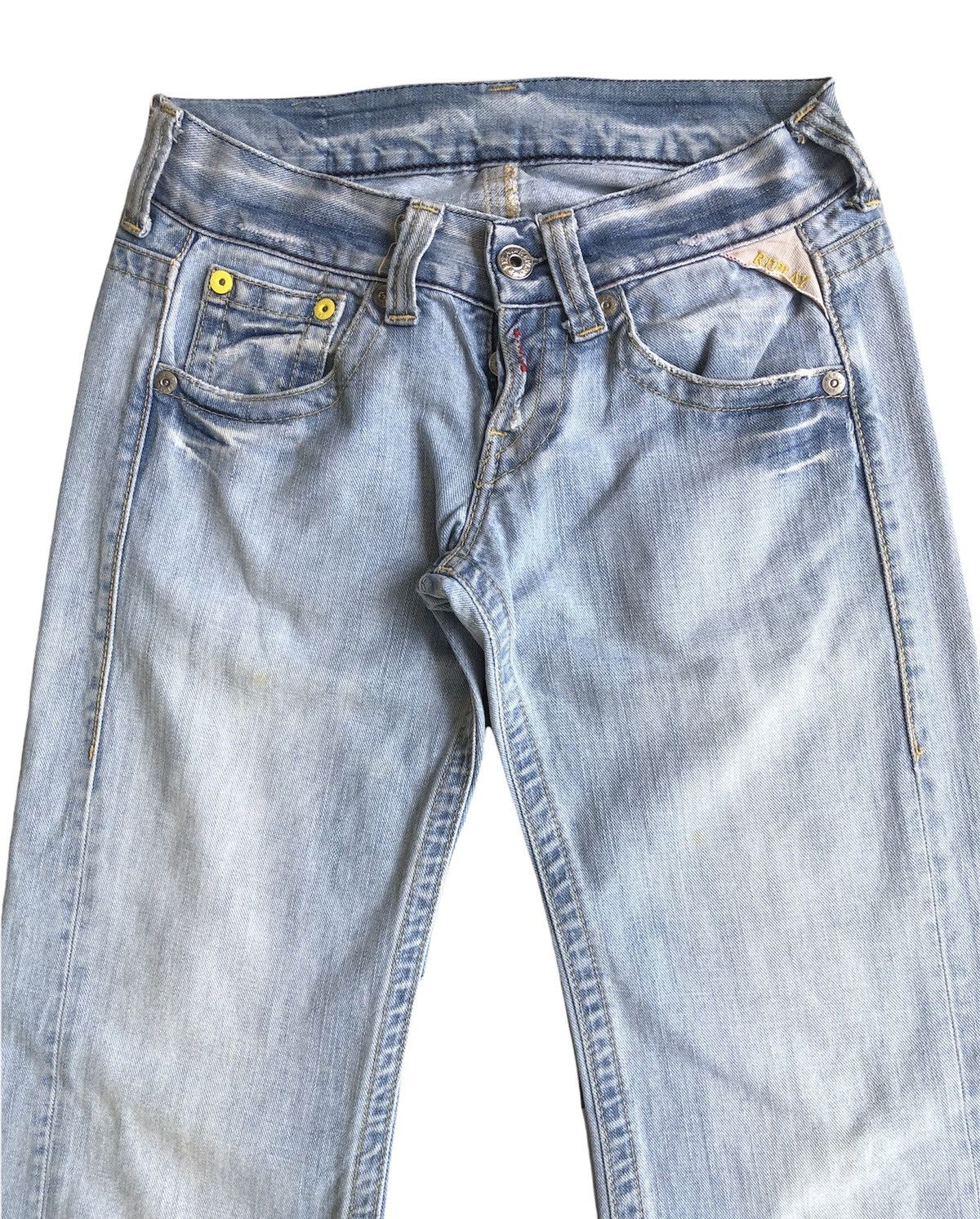 Replay vintage REPLAY DENIM BOOTCUT STYLE JEANS Size 30" / US 8 / IT 44 - 2 Thumbnail