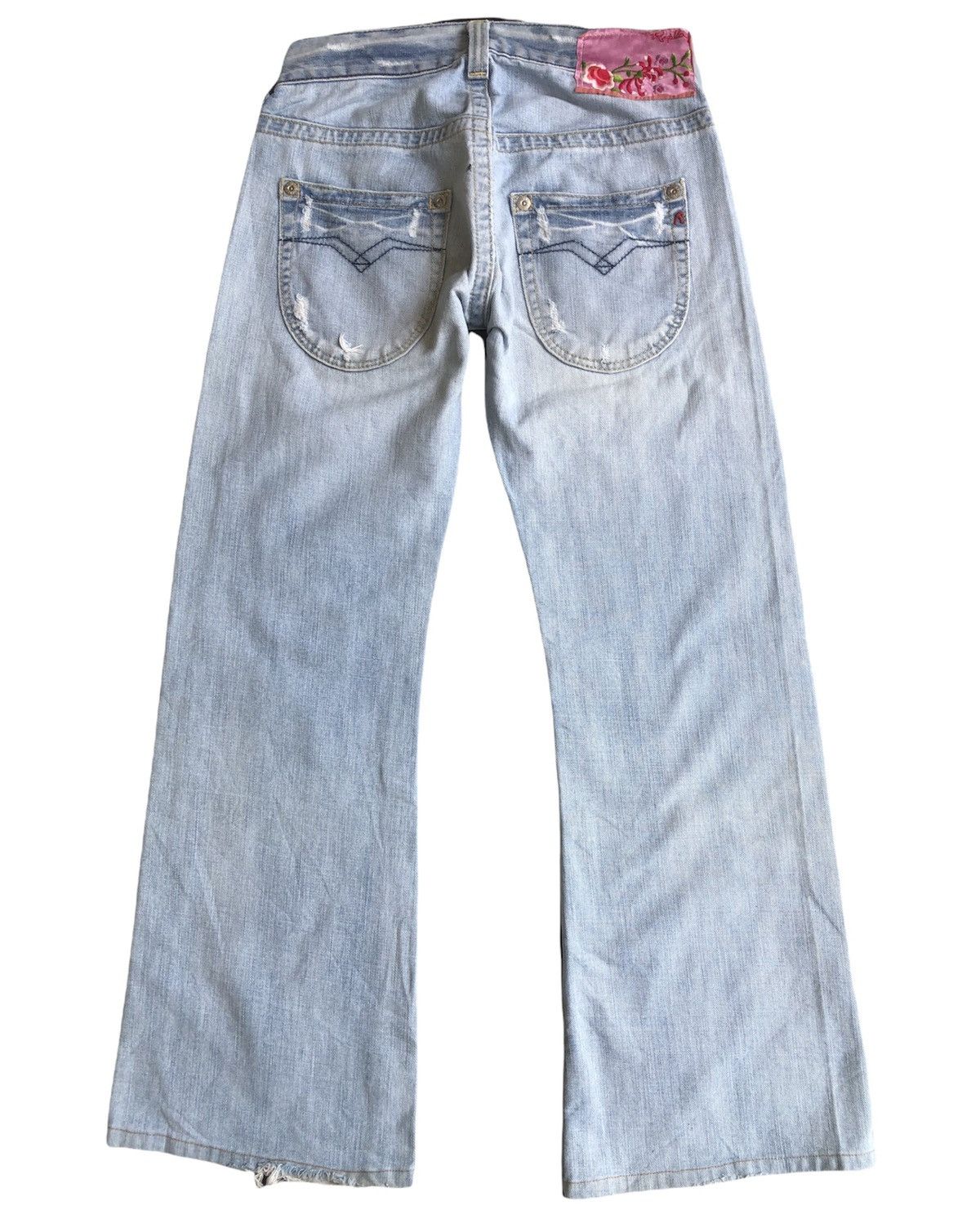 Replay vintage REPLAY DENIM BOOTCUT STYLE JEANS Size 30" / US 8 / IT 44 - 3 Thumbnail