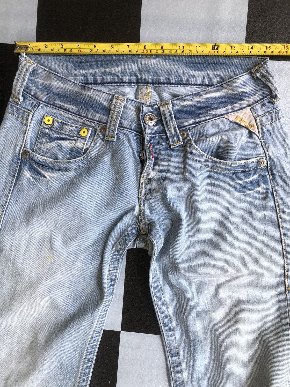 Replay vintage REPLAY DENIM BOOTCUT STYLE JEANS Size 30" / US 8 / IT 44 - 14 Thumbnail
