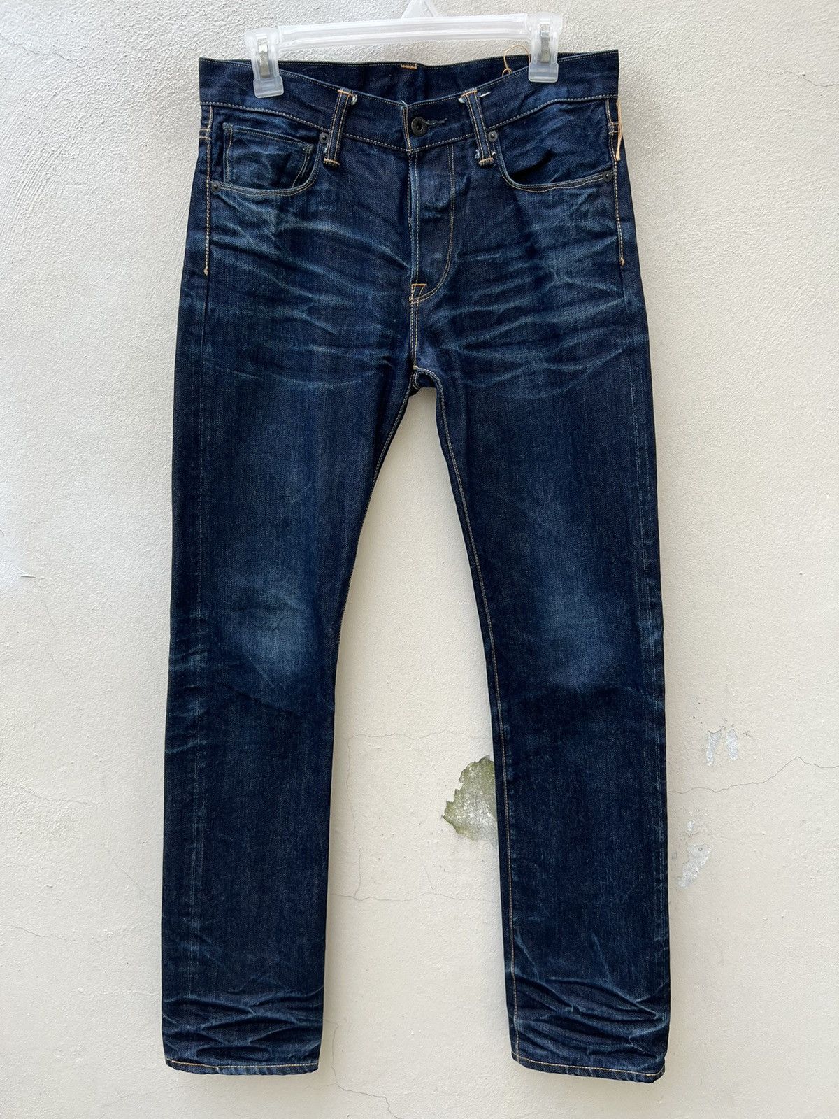KURO Kuro Japan Fade Indigo Denim Redline Selvedge Jeans Size US 29 - 6 Thumbnail