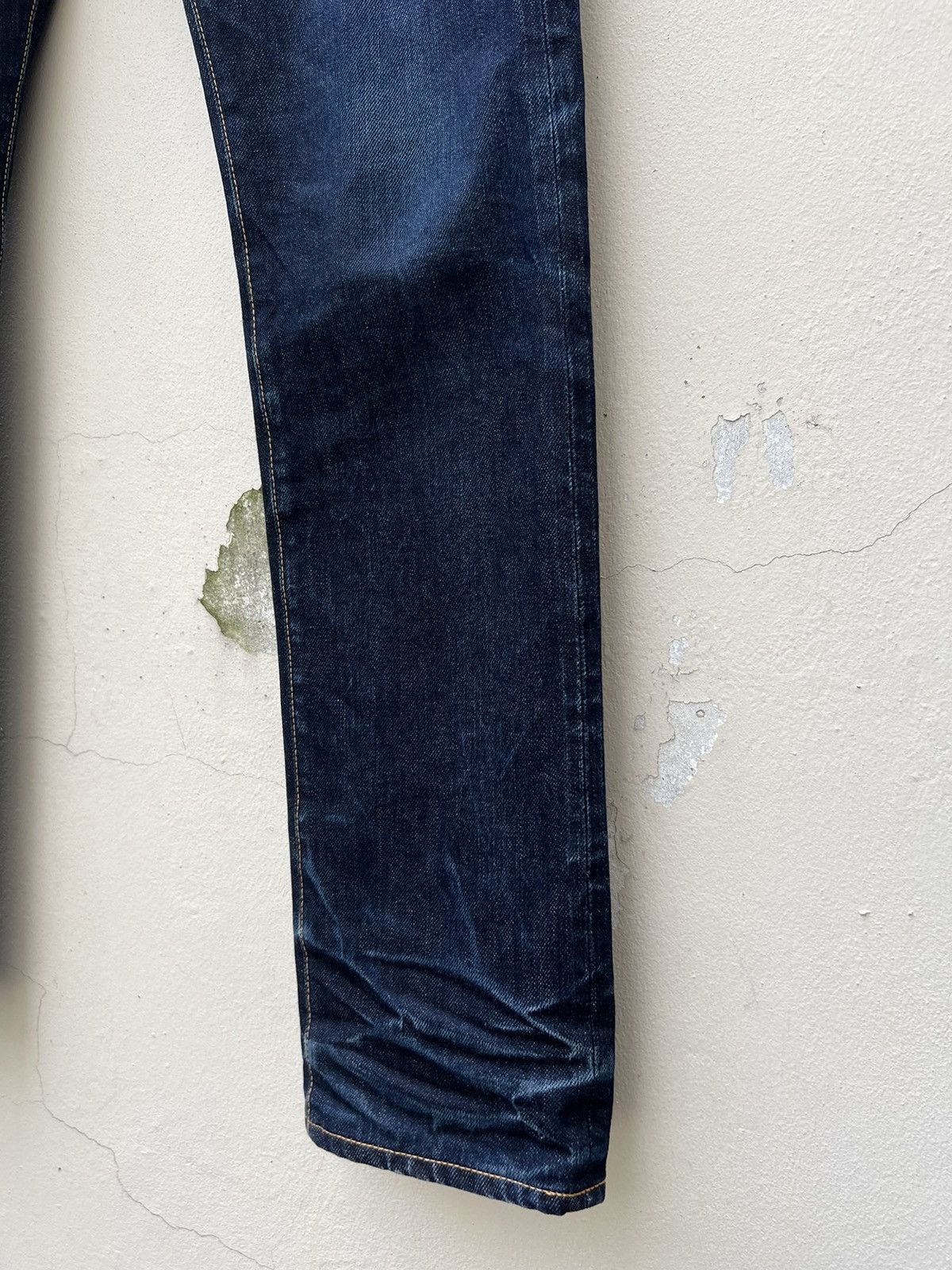 KURO Kuro Japan Fade Indigo Denim Redline Selvedge Jeans Size US 29 - 11 Thumbnail