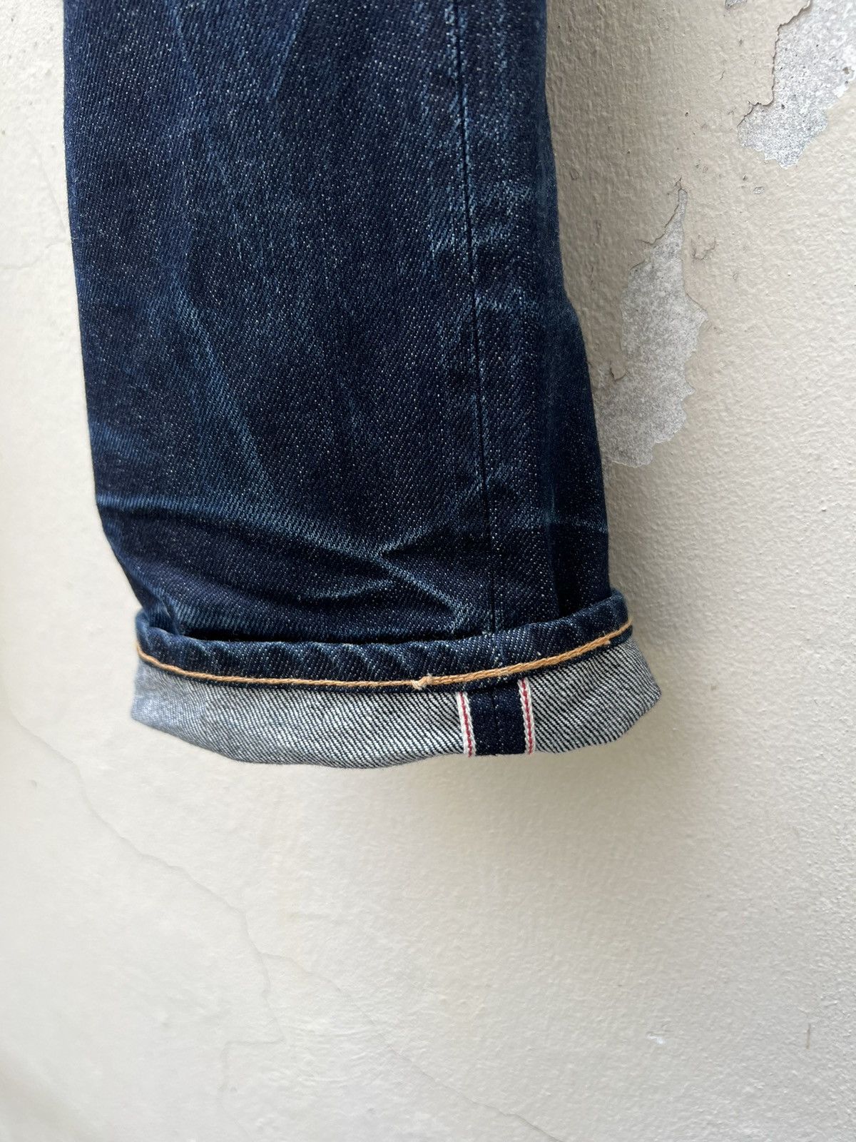 KURO Kuro Japan Fade Indigo Denim Redline Selvedge Jeans Size US 29 - 12 Thumbnail