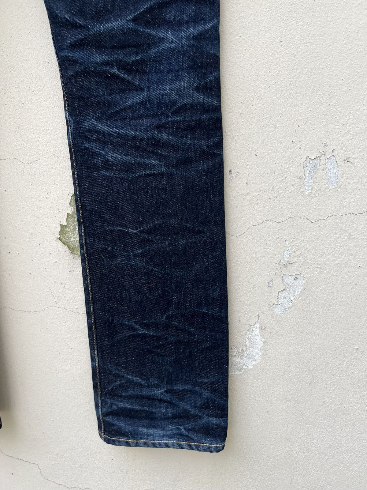 KURO Kuro Japan Fade Indigo Denim Redline Selvedge Jeans Size US 29 - 16 Thumbnail