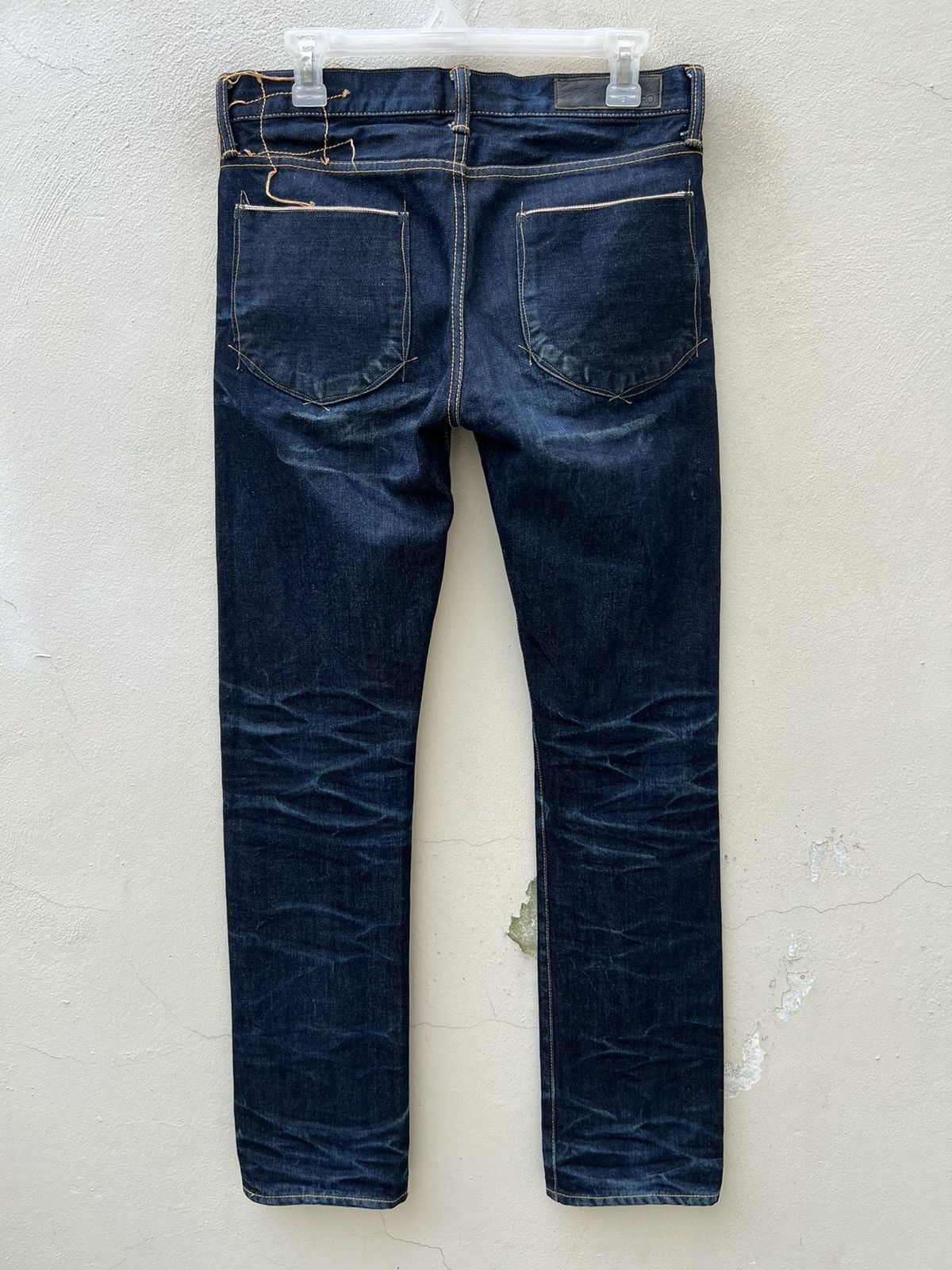 KURO Kuro Japan Fade Indigo Denim Redline Selvedge Jeans Size US 29 - 13 Thumbnail