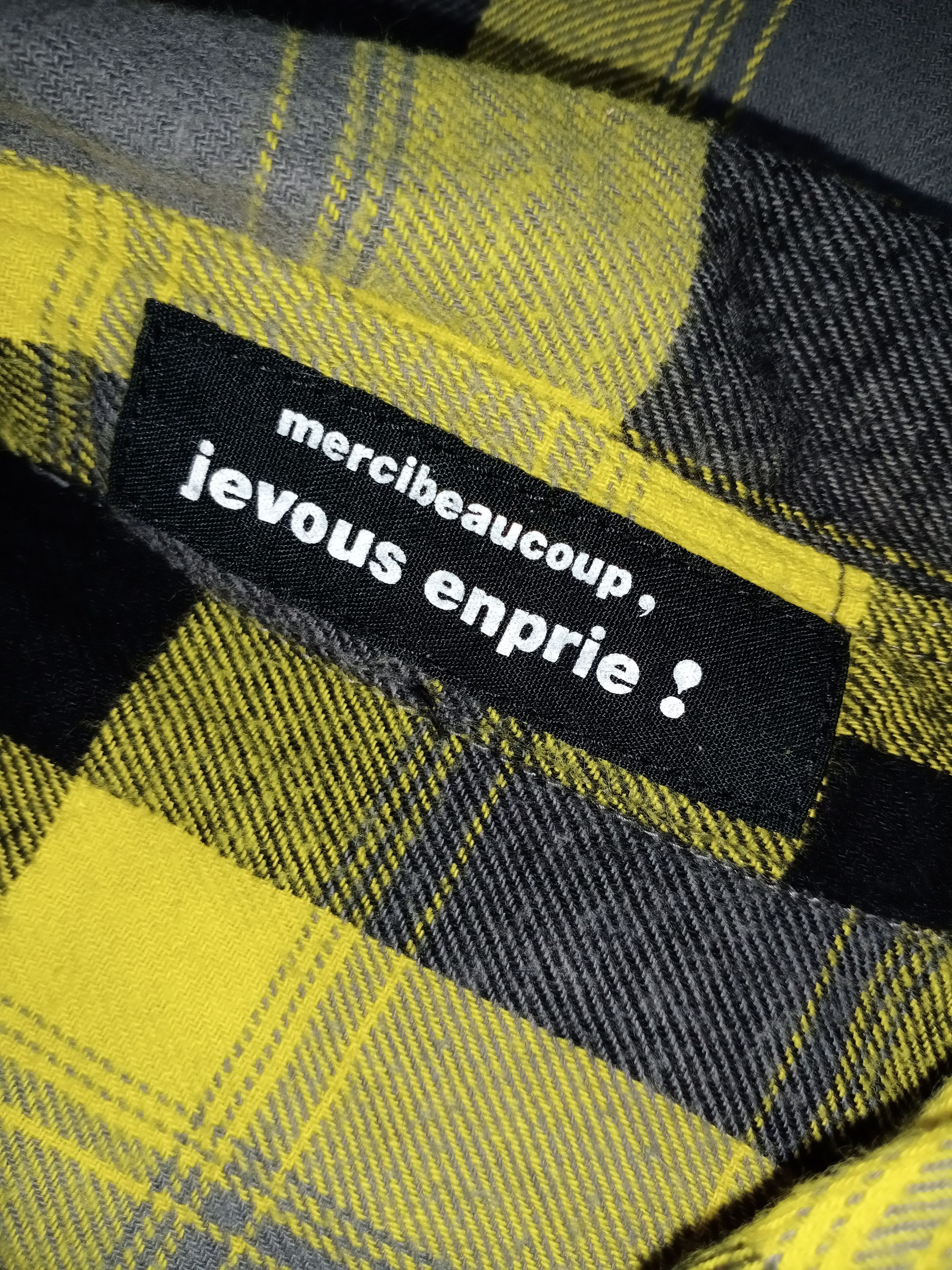 Flannel mercibeaucoup button up flannel.. by issey miyake Size US L / EU 52-54 / 3 - 3 Thumbnail