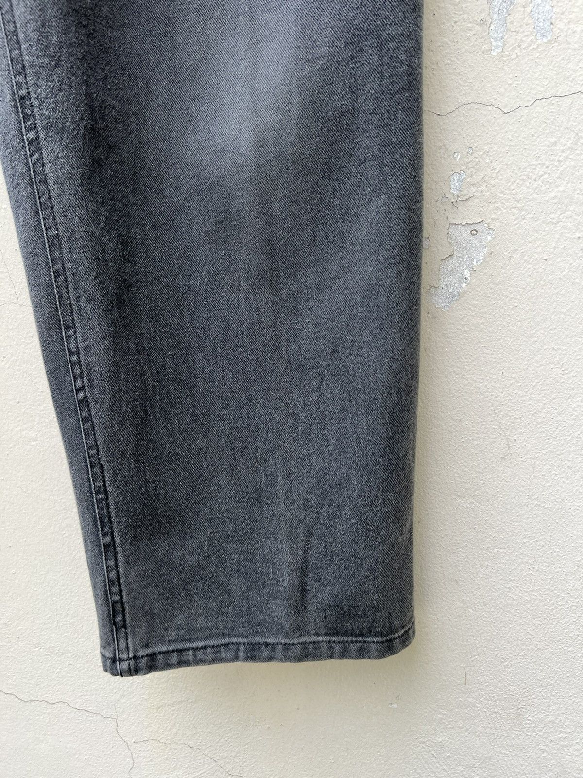 Rap Tees Vintage 90s MAURICE MALONE Fade Black Denim Baggy Raps Jeans Size US 32 / EU 48 - 14 Thumbnail