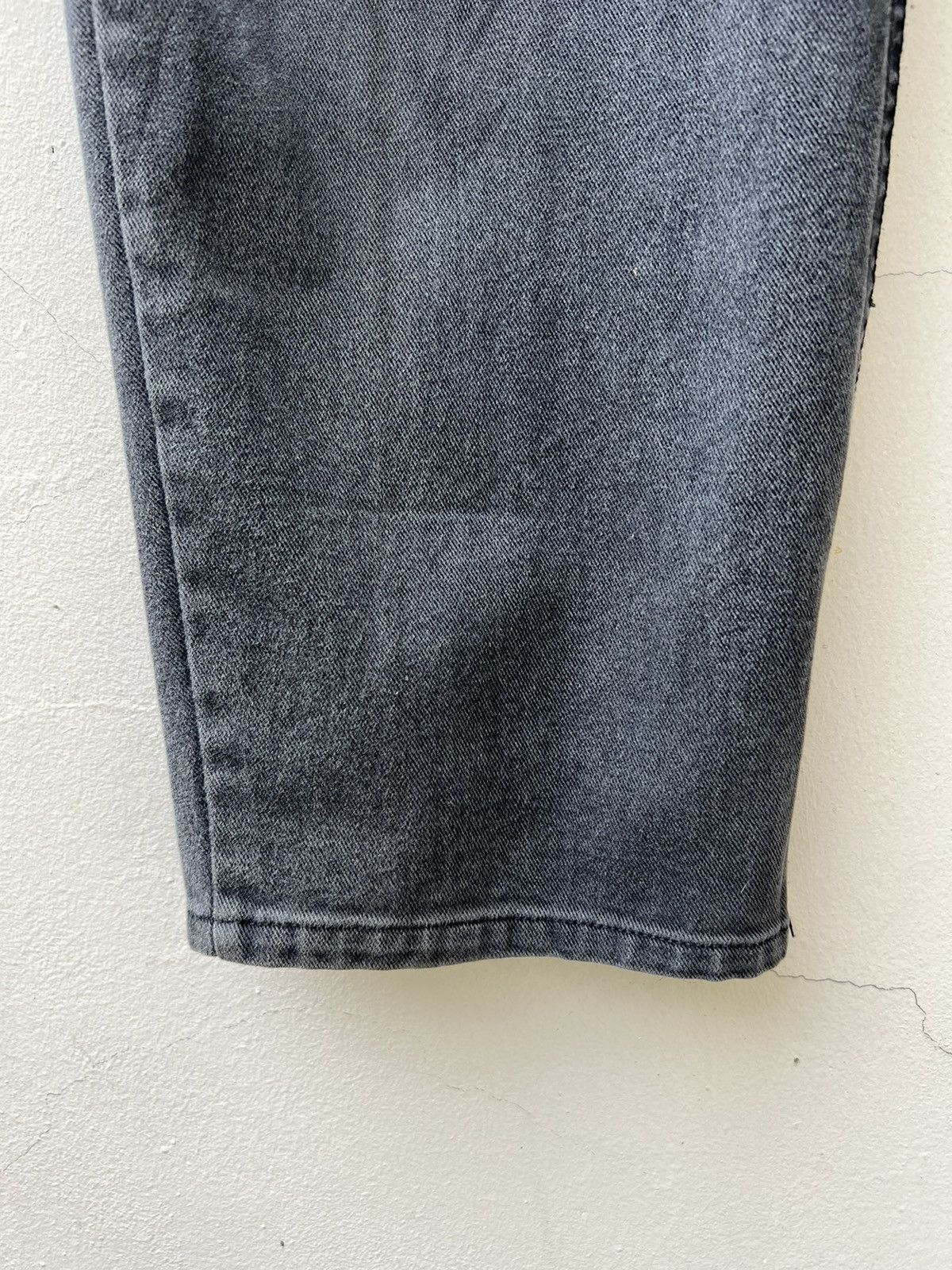 Rap Tees Vintage 90s MAURICE MALONE Fade Black Denim Baggy Raps Jeans Size US 32 / EU 48 - 12 Thumbnail