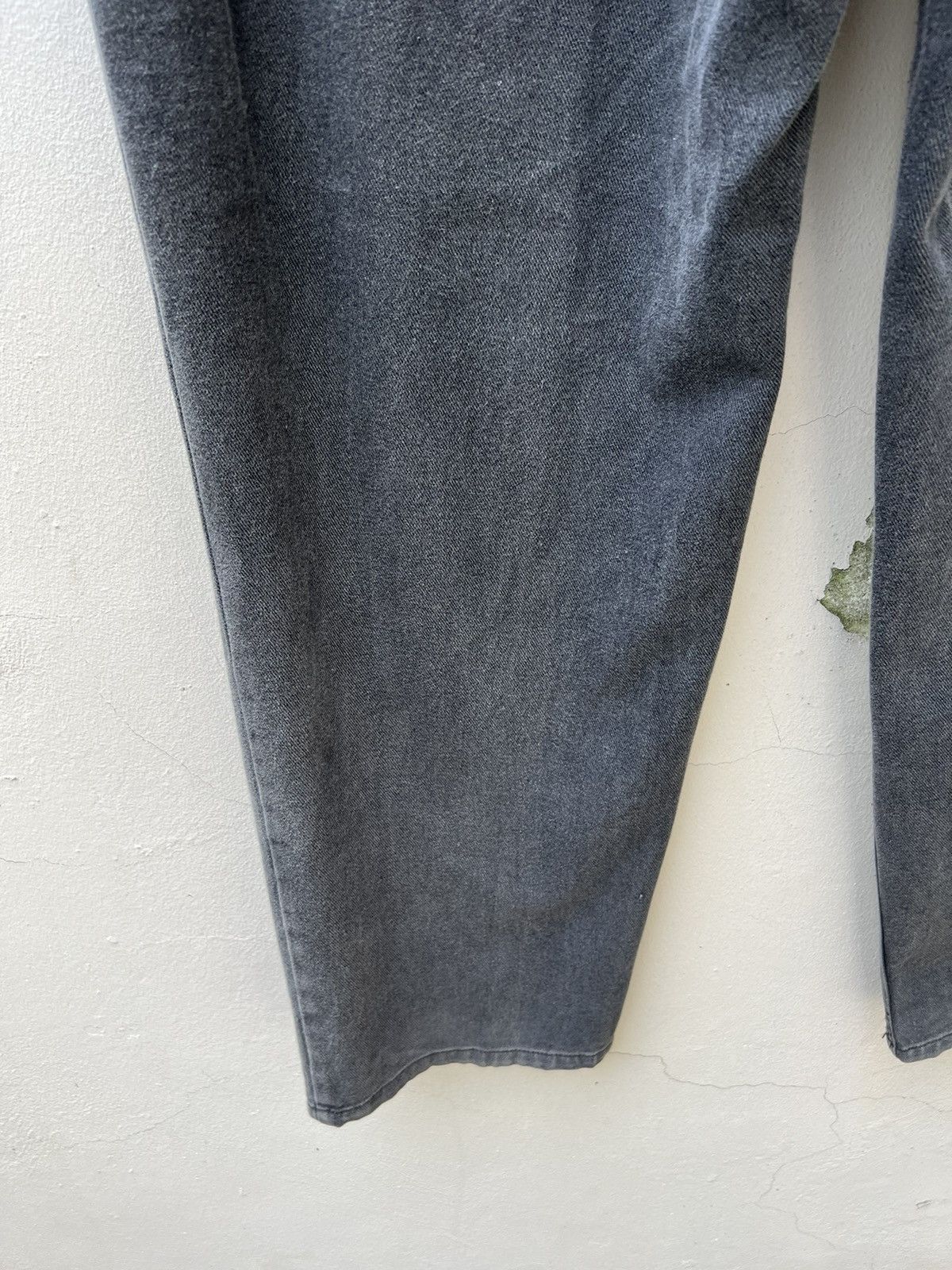 Rap Tees Vintage 90s MAURICE MALONE Fade Black Denim Baggy Raps Jeans Size US 32 / EU 48 - 19 Thumbnail