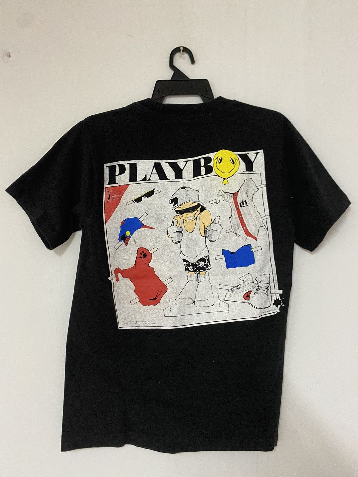 Vintage 90’s Charlie Boy Smiley Playboy Hip Hop Rap Tee