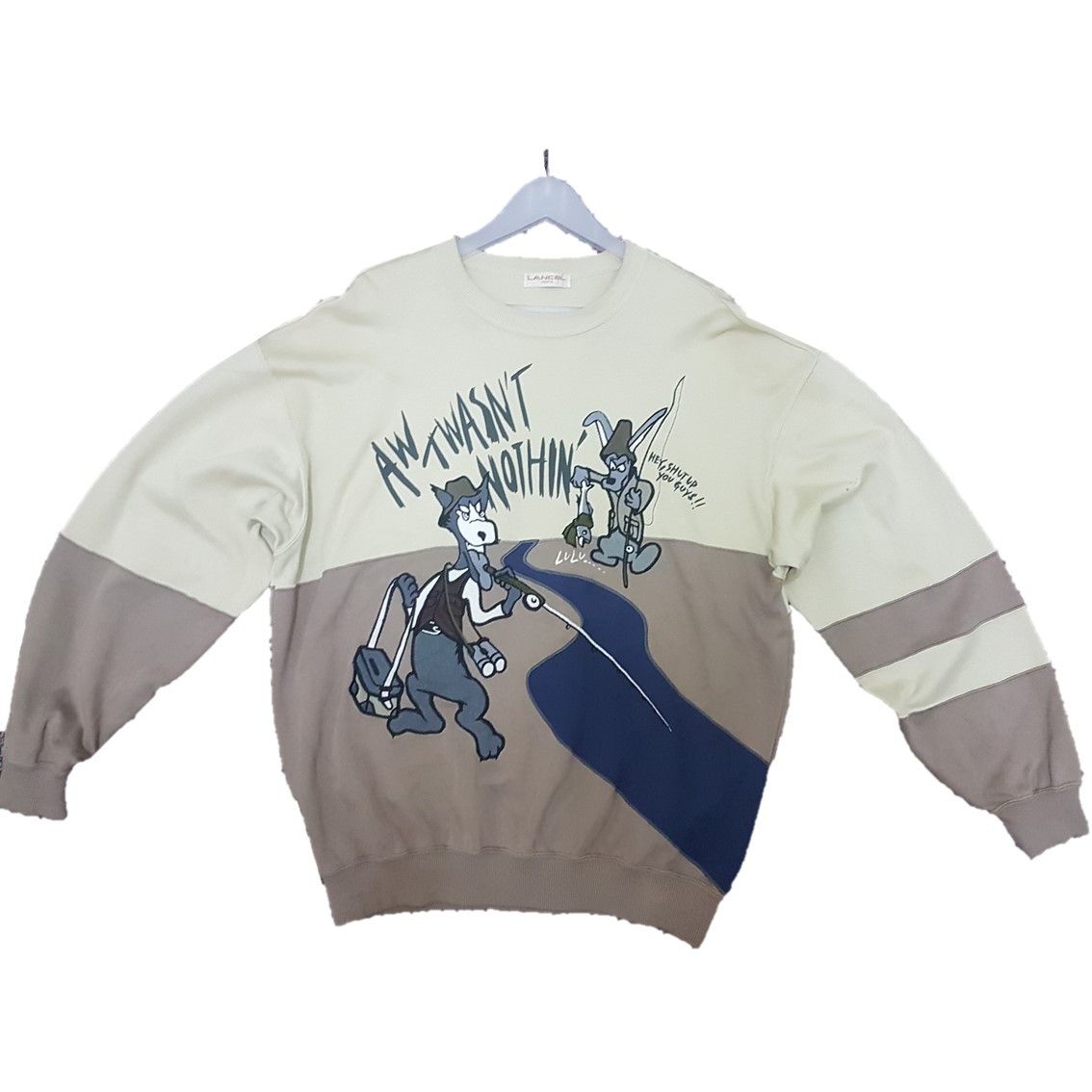 Lancel Vintage Lancel Sweatshirt Pullover Size US L / EU 52-54 / 3 - 1 Thumbnail