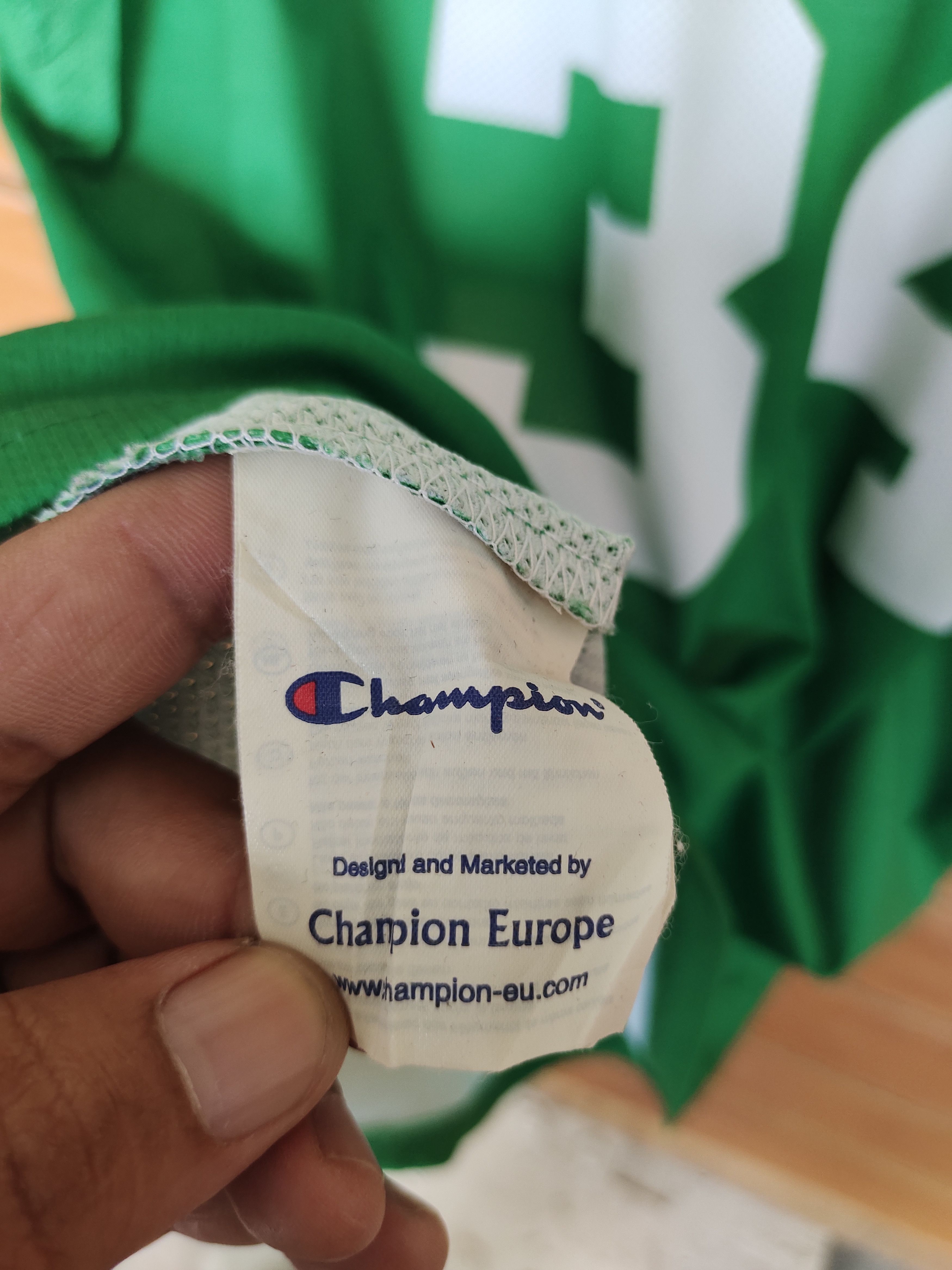 Champion Vintage Champion Boston Celtics Paul Pierce #34 NBA Size US XL / EU 56 / 4 - 8 Thumbnail