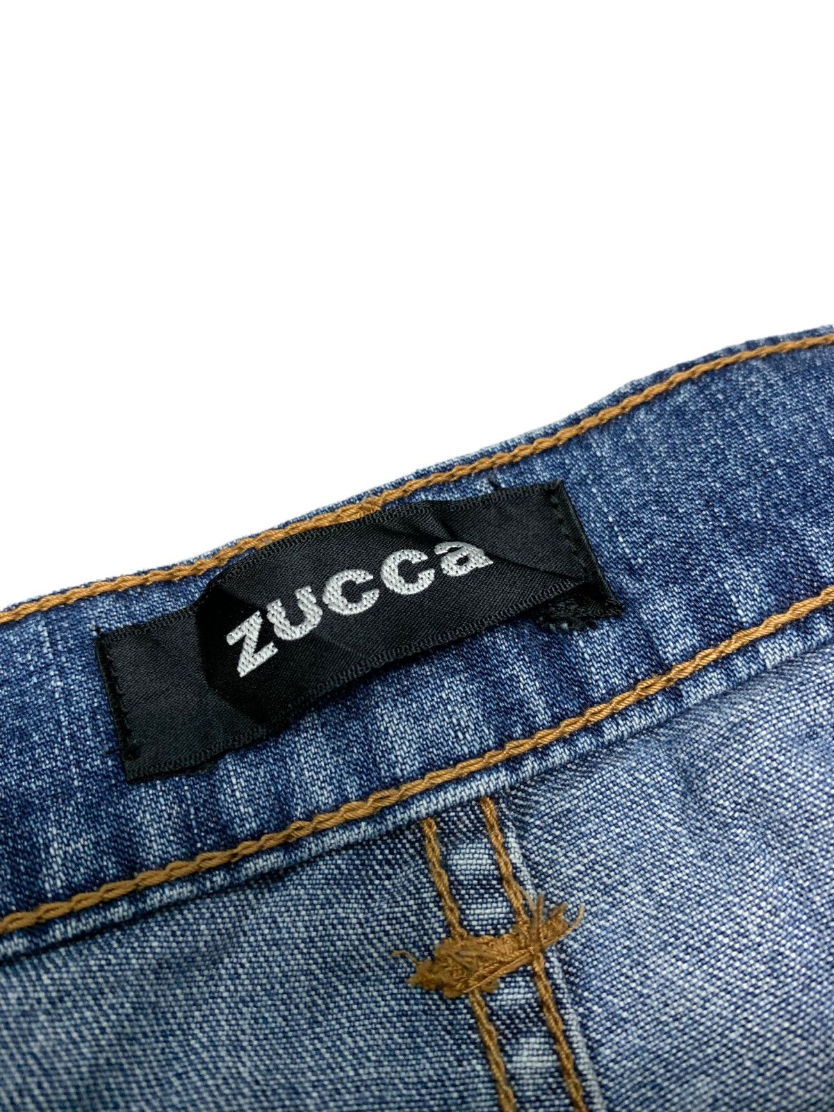 CABANE de ZUCCa × Designer × Japanese Brand CABANE DE ZUCCA CARGO PATTERN JEANS Size US 33 - 3 Thumbnail