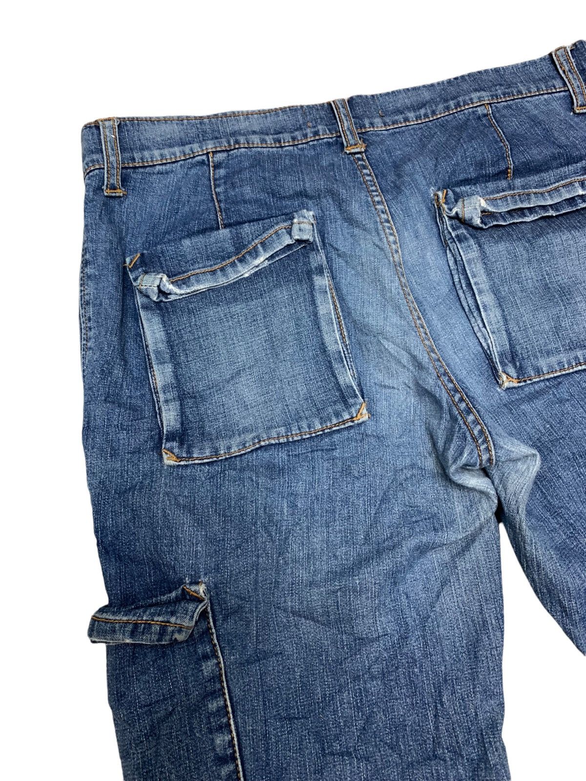 CABANE de ZUCCa × Designer × Japanese Brand CABANE DE ZUCCA CARGO PATTERN JEANS Size US 33 - 7 Thumbnail