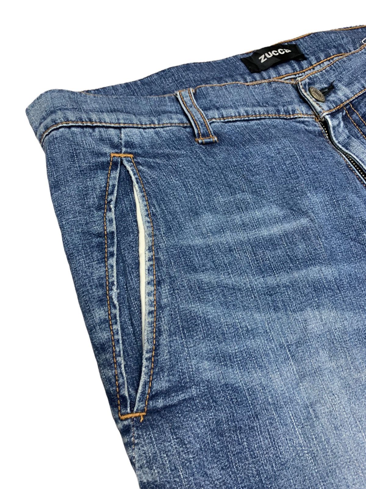 CABANE de ZUCCa × Designer × Japanese Brand CABANE DE ZUCCA CARGO PATTERN JEANS Size US 33 - 5 Thumbnail