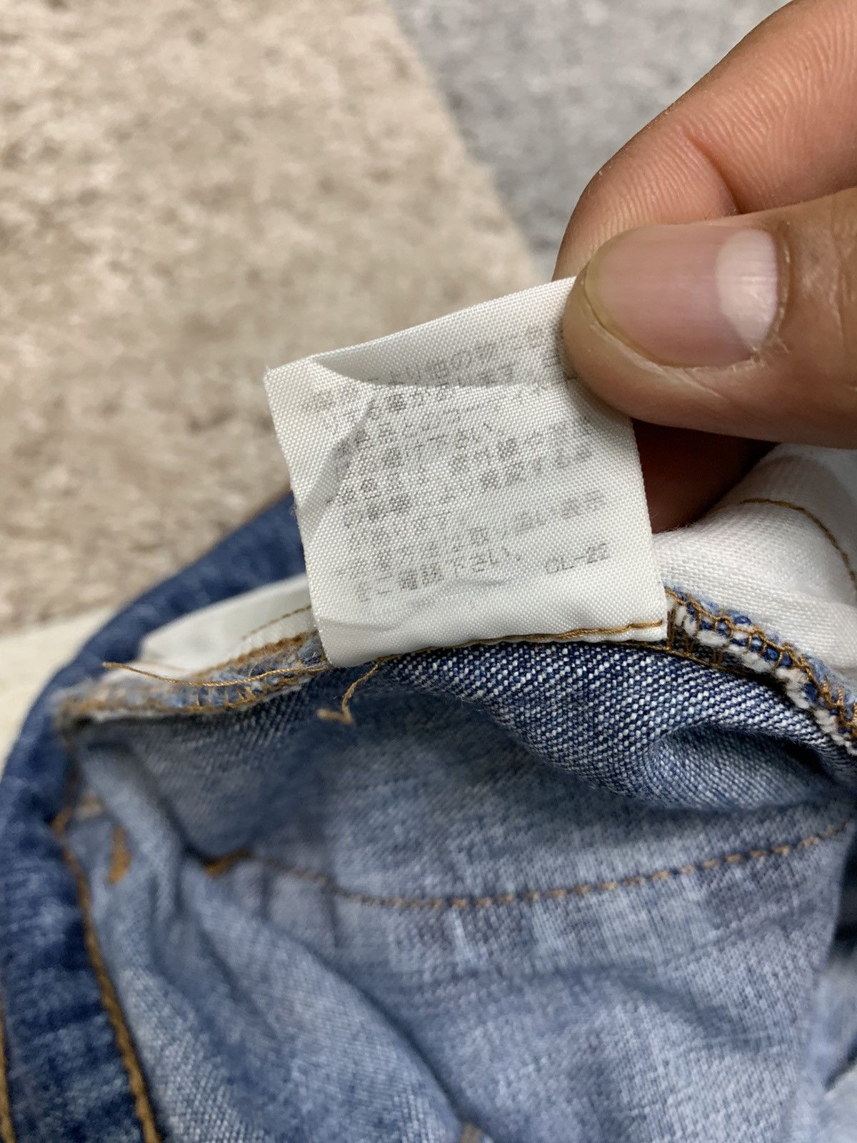 CABANE de ZUCCa × Designer × Japanese Brand CABANE DE ZUCCA CARGO PATTERN JEANS Size US 33 - 17 Thumbnail