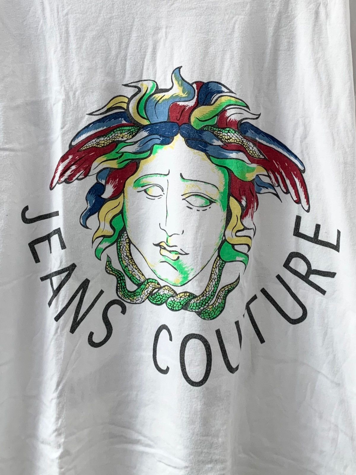 Versace Jeans Couture VERSACE JEANS COUTURE BIG LOGO AND SPELL OUT AT BACK SHIRT Size US L / EU 52-54 / 3 - 3 Thumbnail
