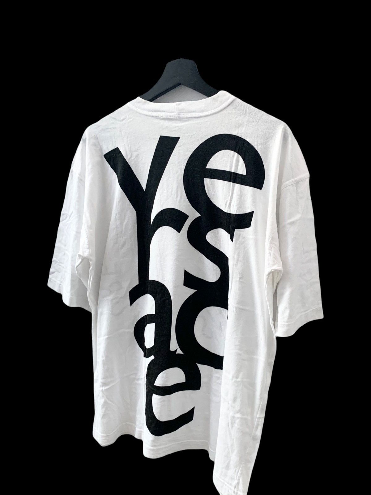 VERSACE JEANS COUTURE BIG LOGO AND SPELL OUT AT BACK SHIRT