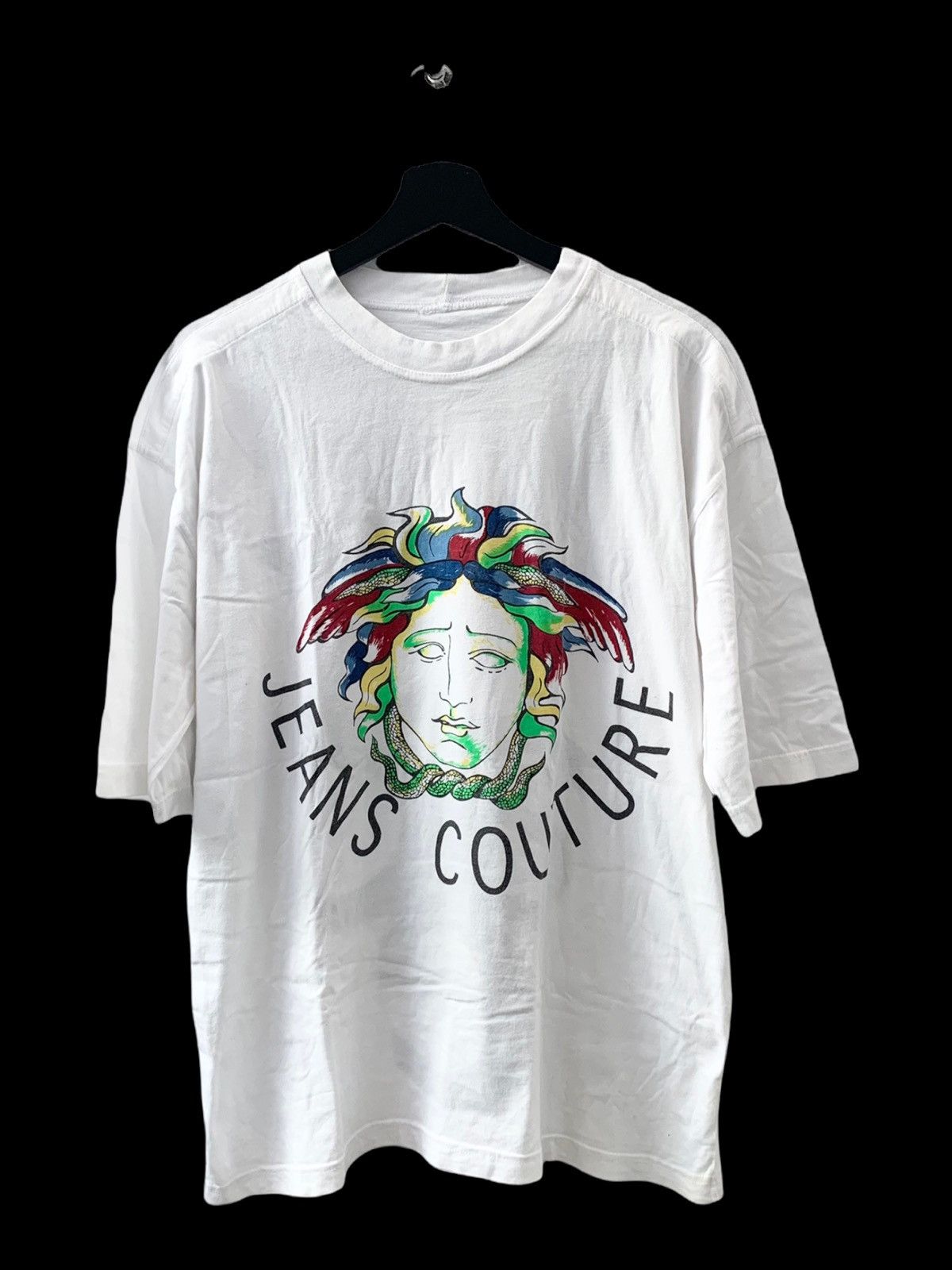 Versace Jeans Couture VERSACE JEANS COUTURE BIG LOGO AND SPELL OUT AT BACK SHIRT Size US L / EU 52-54 / 3 - 1 Thumbnail