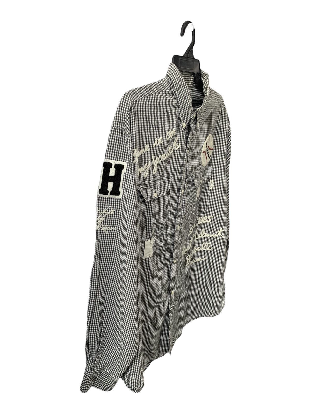 Designer × Japanese Brand × Karl Helmut KARL HELMUT RARE DESIGN SHIRT BUTTONS UP Size US XL / EU 56 / 4 - 8 Thumbnail