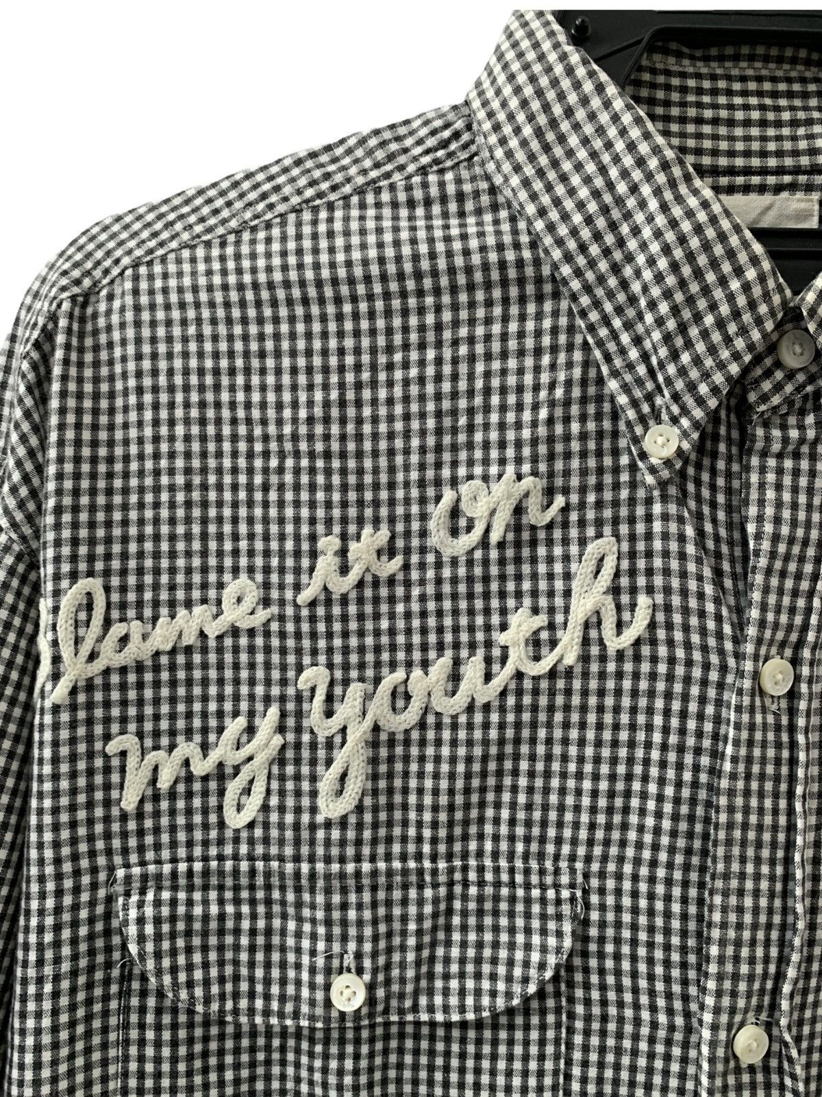 Designer × Japanese Brand × Karl Helmut KARL HELMUT RARE DESIGN SHIRT BUTTONS UP Size US XL / EU 56 / 4 - 9 Thumbnail
