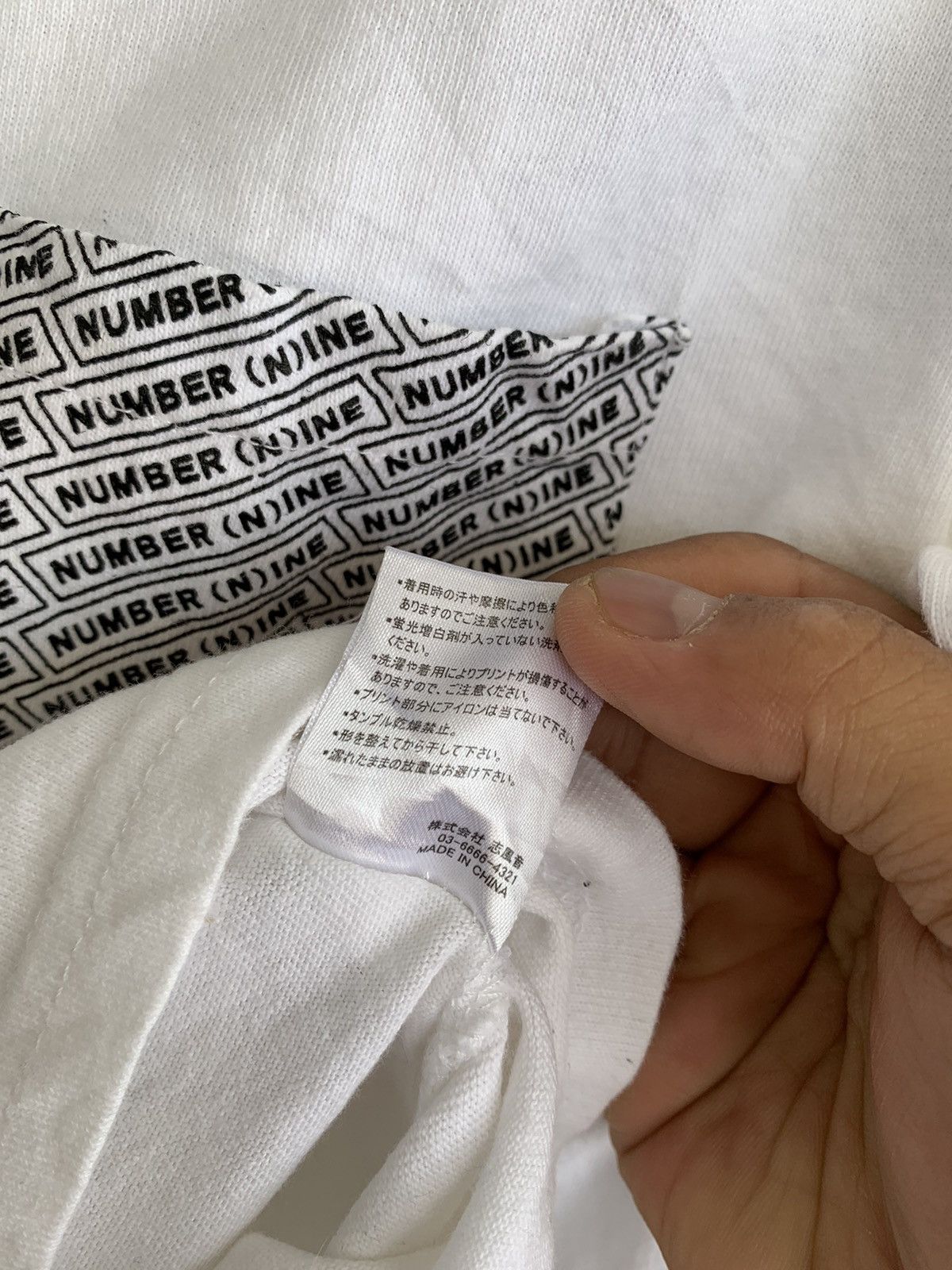 Designer × Japanese Brand × Number (N)ine NUMBER (N)INE POCKET SHIRT Size US M / EU 48-50 / 2 - 5 Thumbnail