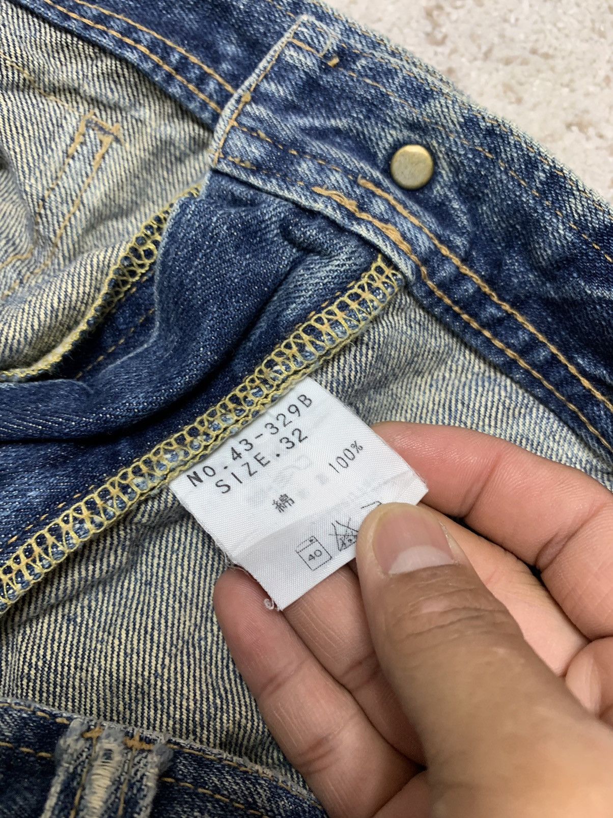 Japanese Brand × Spellbound Vintage Japanese Brand Spellbound Distressed Jeans Size US 35 - 5 Thumbnail
