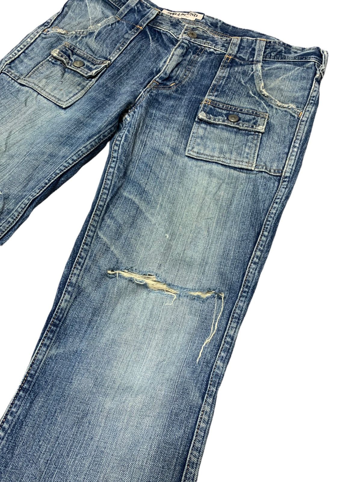 Japanese Brand × Spellbound Vintage Japanese Brand Spellbound Distressed Jeans Size US 35 - 9 Thumbnail