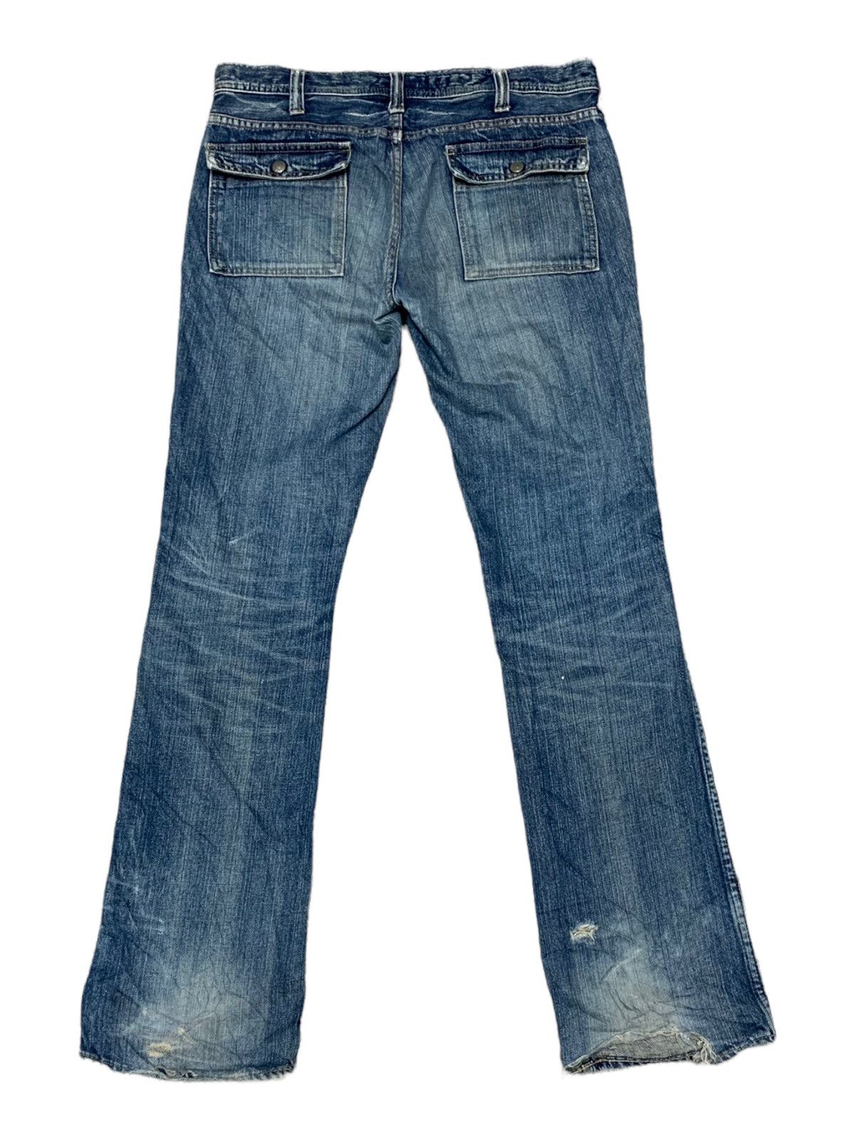 Japanese Brand × Spellbound Vintage Japanese Brand Spellbound Distressed Jeans Size US 35 - 2 Thumbnail