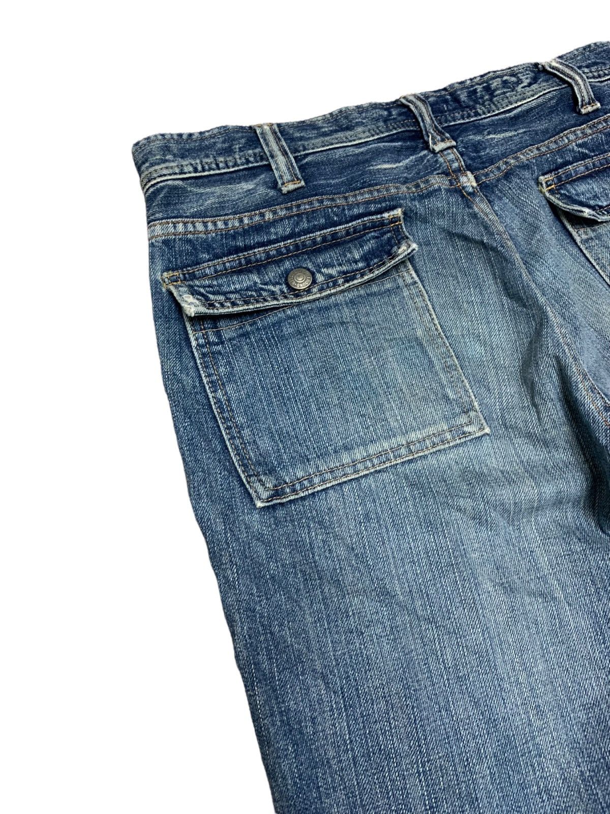 Japanese Brand × Spellbound Vintage Japanese Brand Spellbound Distressed Jeans Size US 35 - 13 Thumbnail
