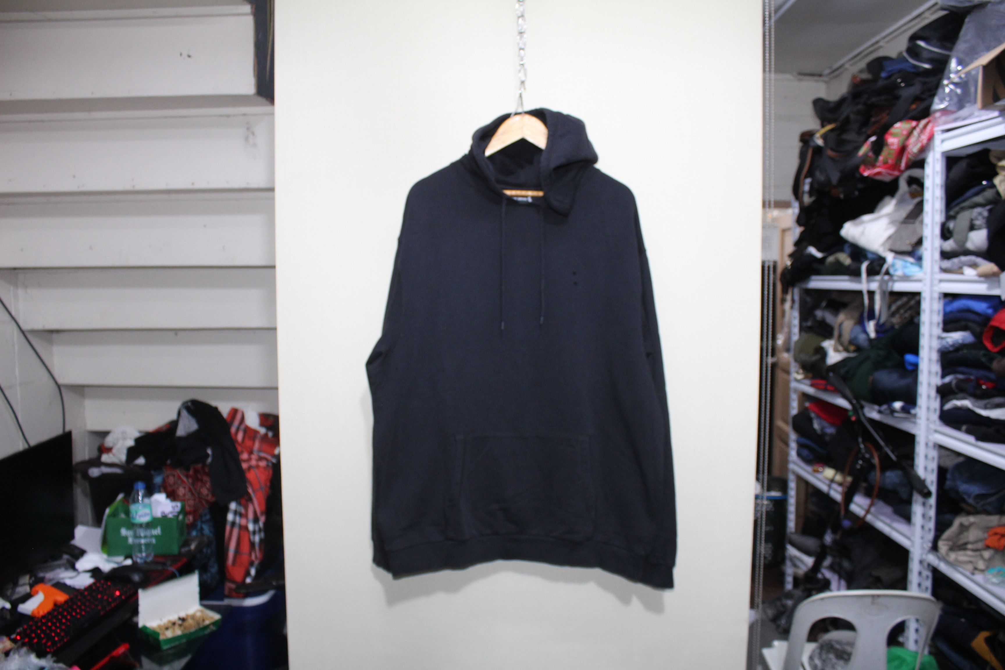 Fred Perry × Raf Simons Raf Simons x Fred Perry UK Punk Distressed Oversized Hoodie Size US L / EU 52-54 / 3 - 9 Thumbnail