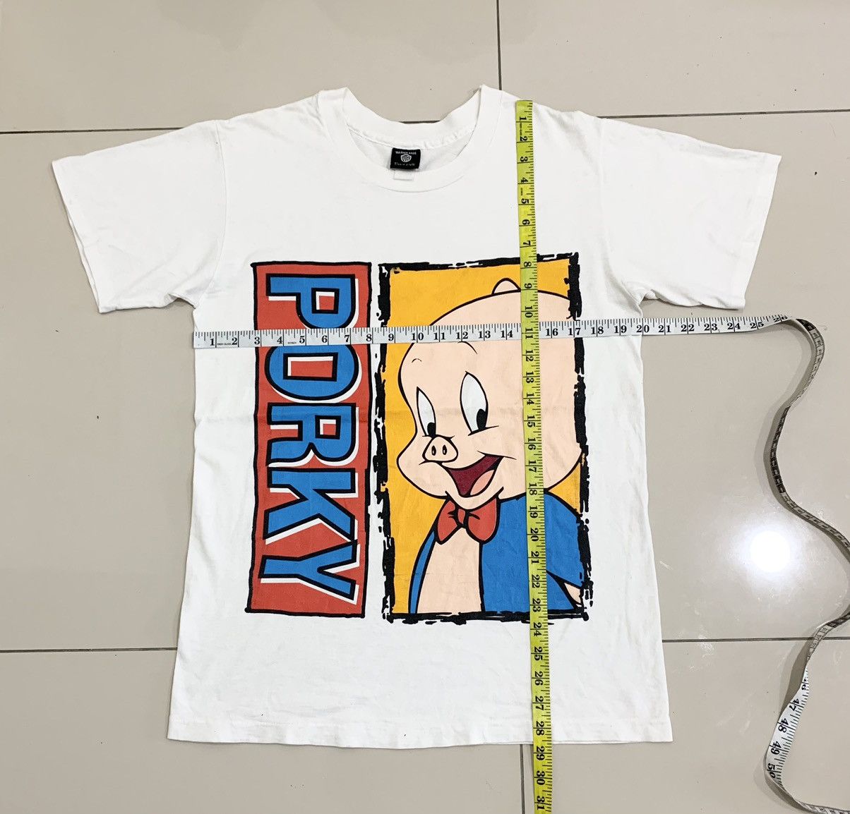 Vintage × Warner Bros VINTAGE SPACE JAM CHARACTER PORKY Size US M / EU 48-50 / 2 - 4 Thumbnail